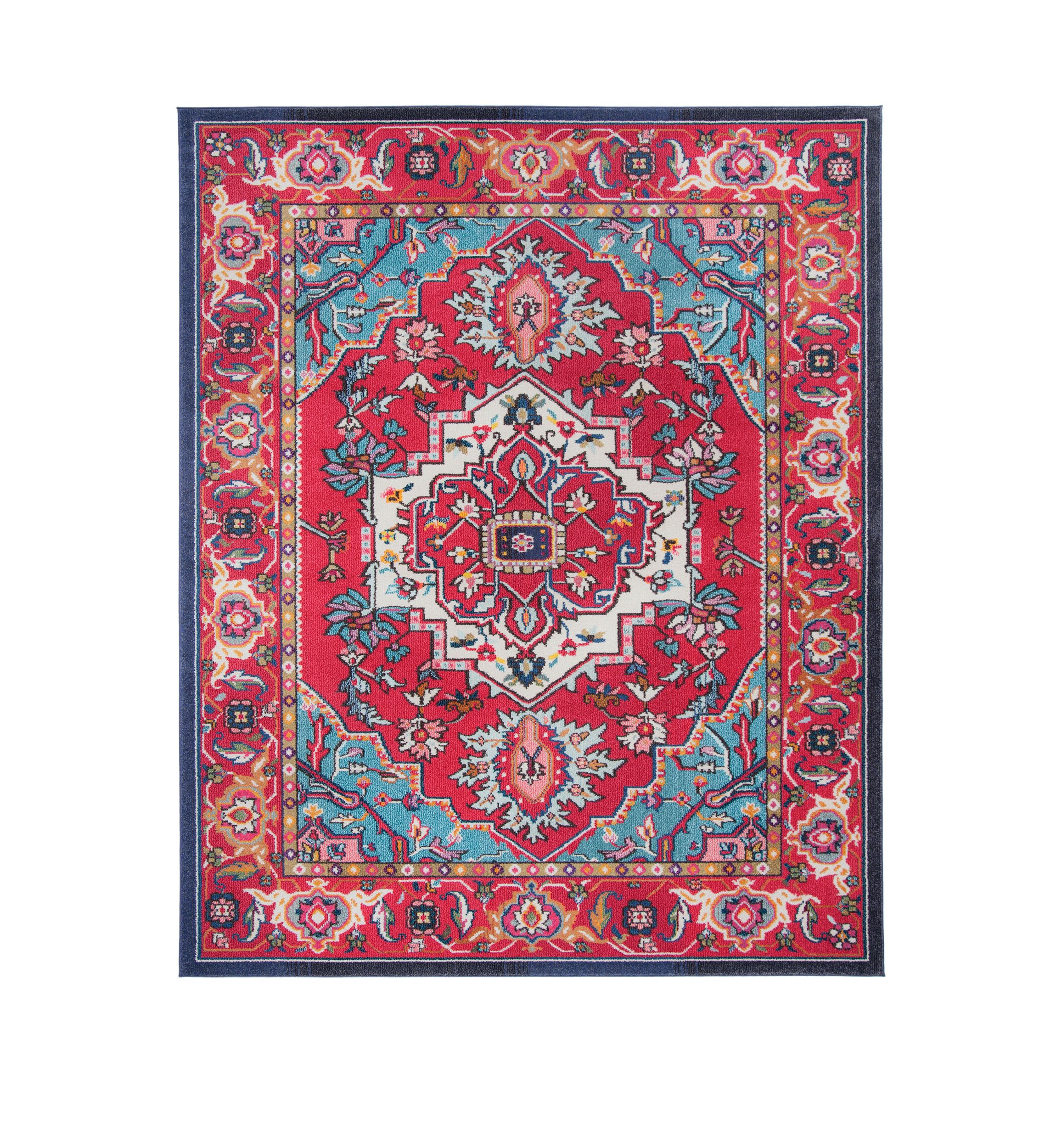 Monaco Modern Oriental Medallion Area Rug Collection