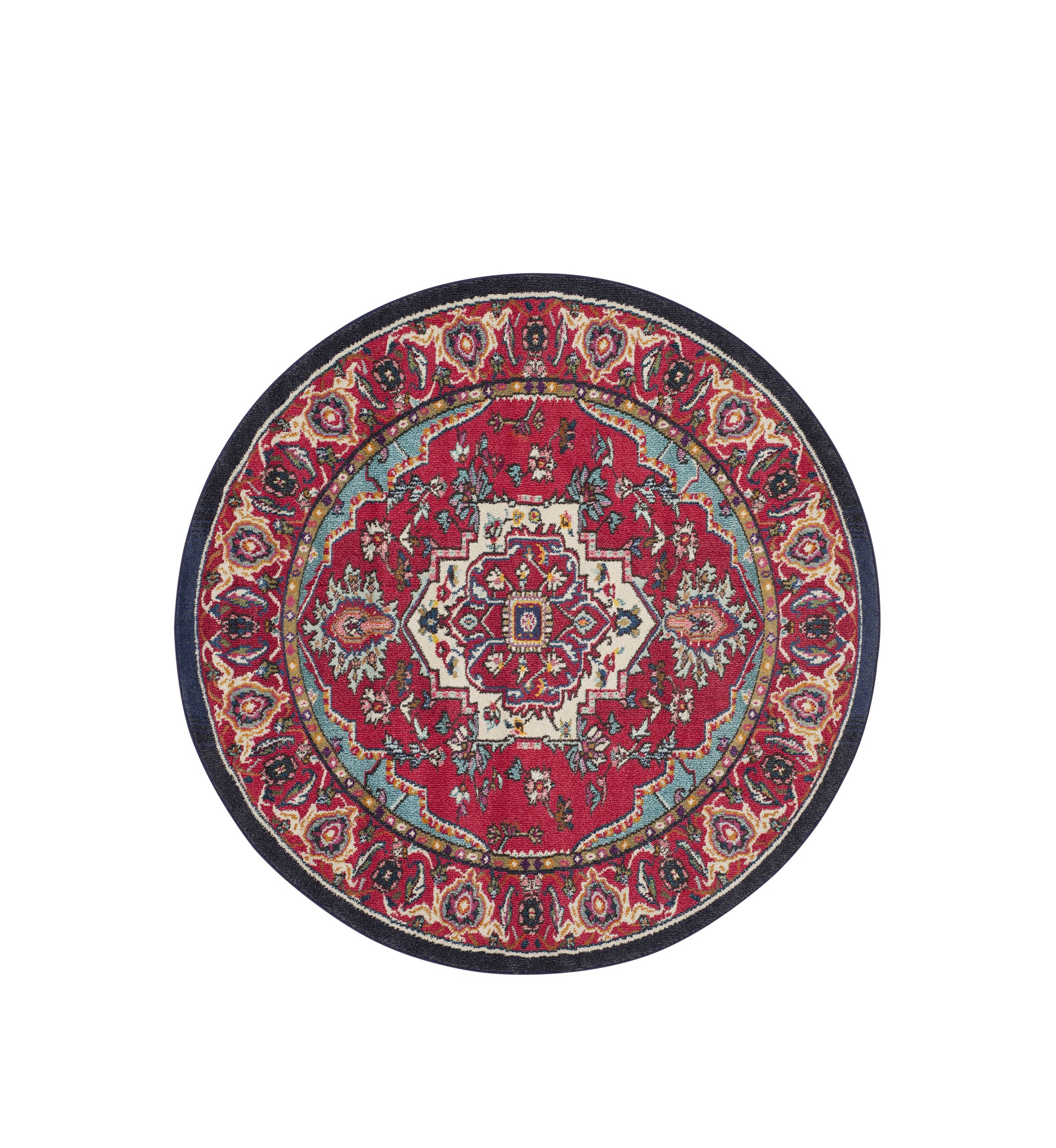 Monaco Modern Oriental Medallion Area Rug Collection