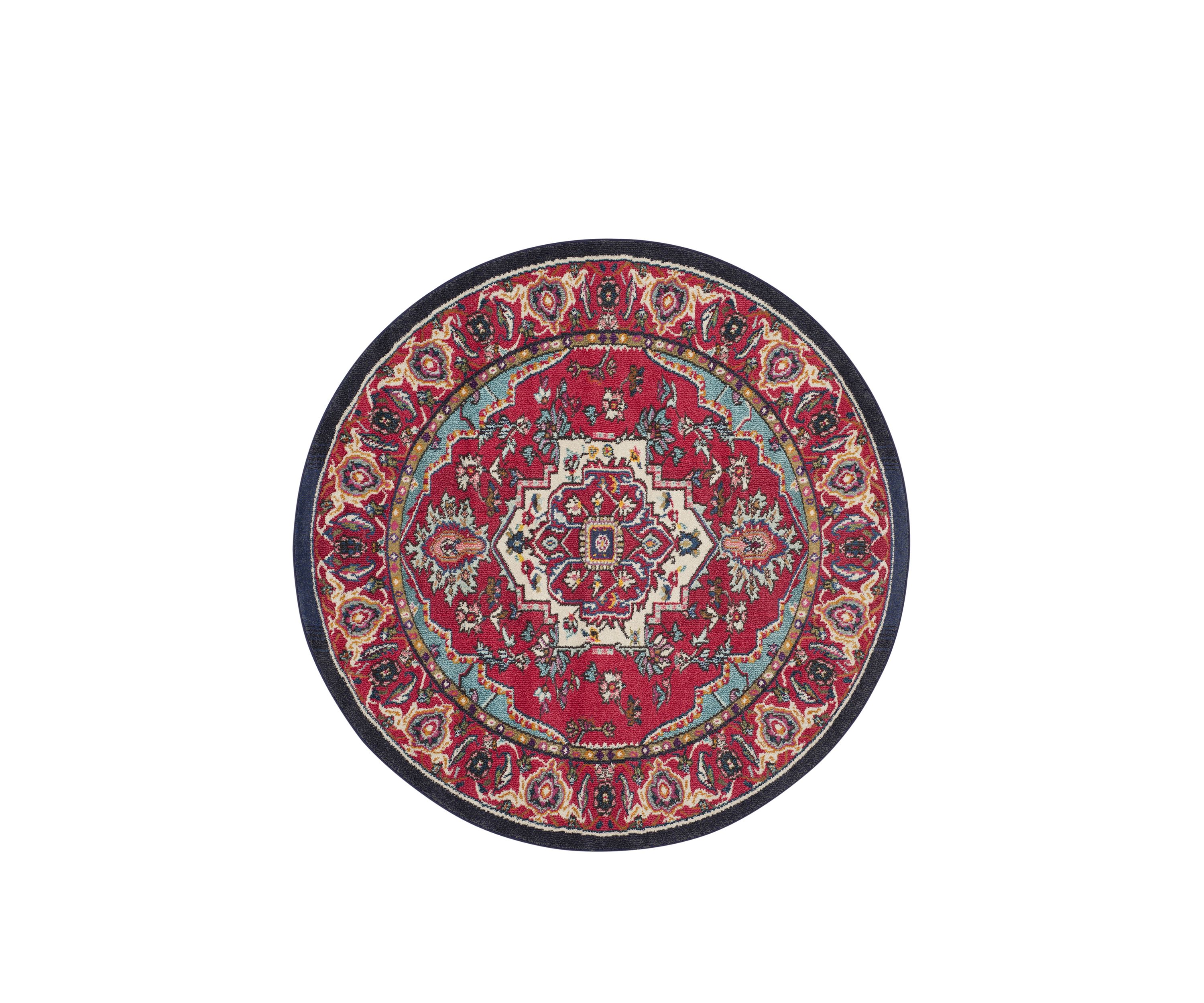 Monaco Modern Oriental Medallion Area Rug Collection