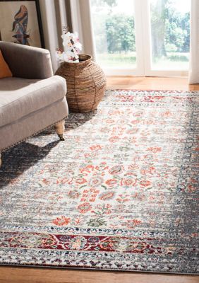 Safavieh Monaco Modern Abstract Erased Weave Area Rug Collection, 7 x 7 Round