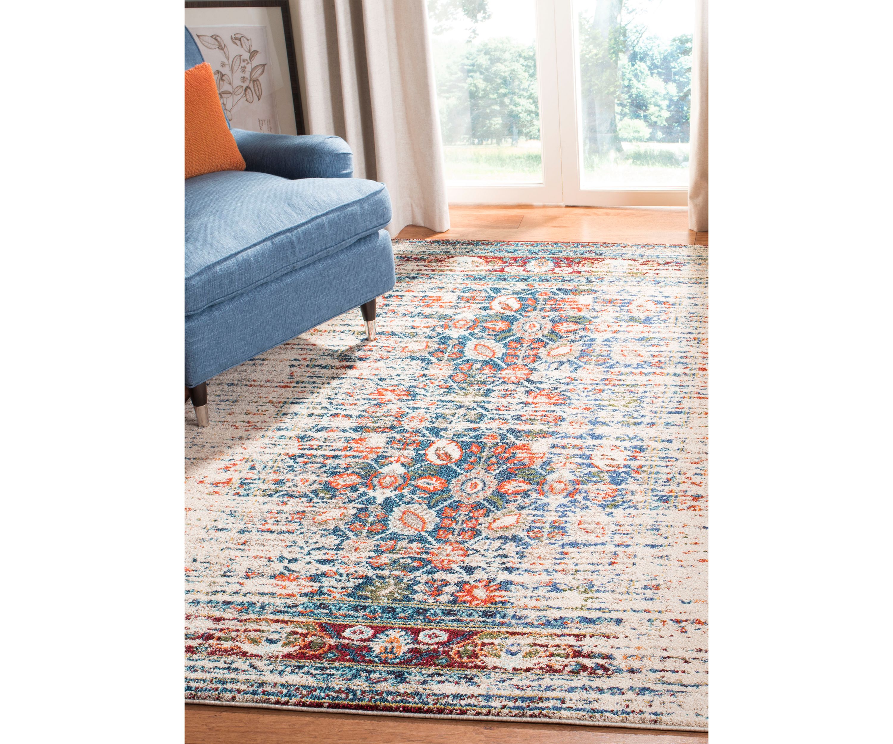 Monaco Modern Abstract Erased Weave Area Rug Collection