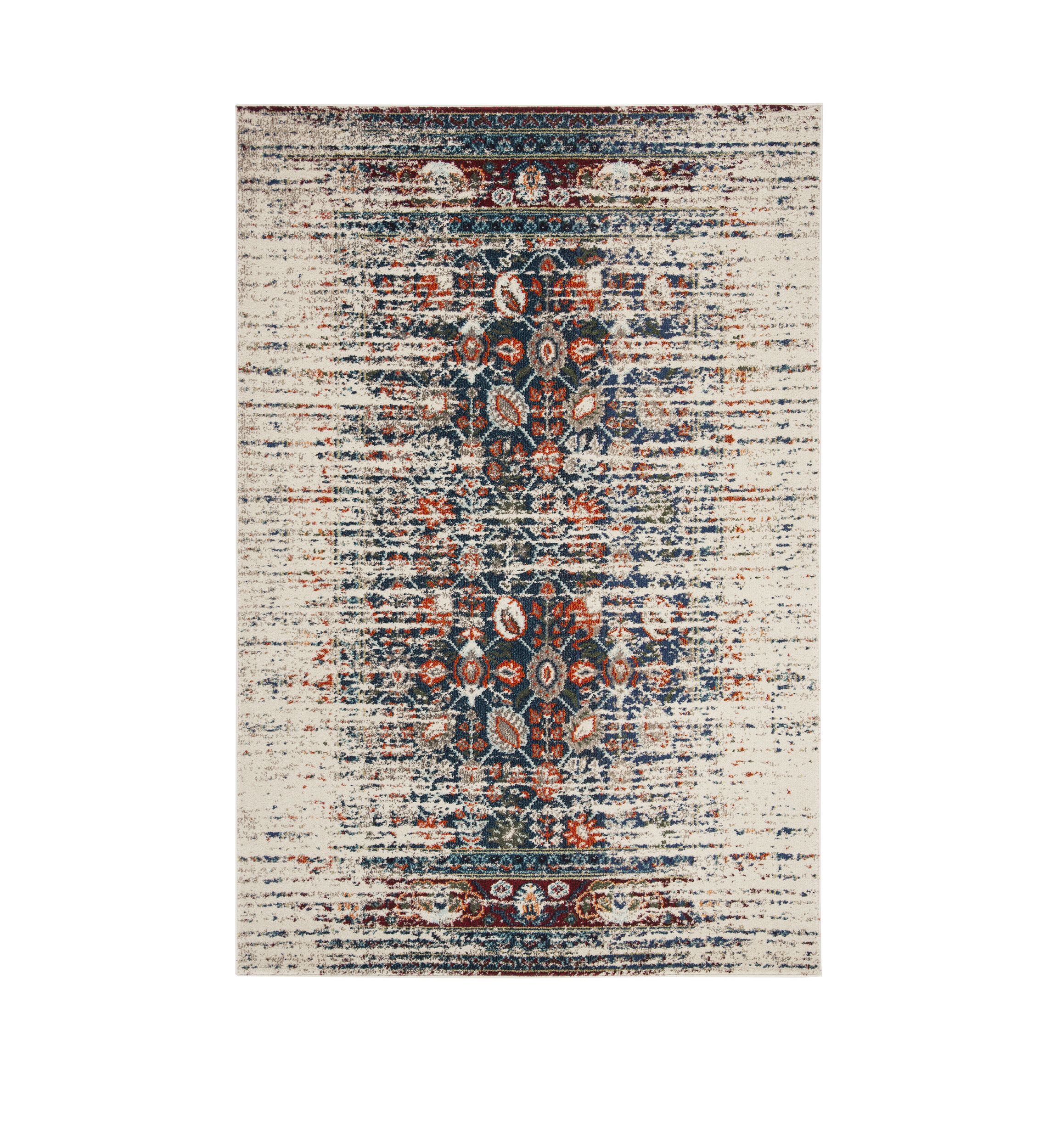Monaco Modern Abstract Erased Weave Area Rug Collection