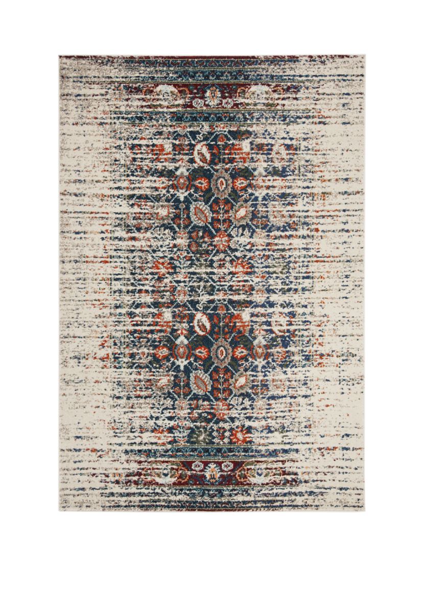 Monaco Modern Abstract Erased Weave Area Rug Collection