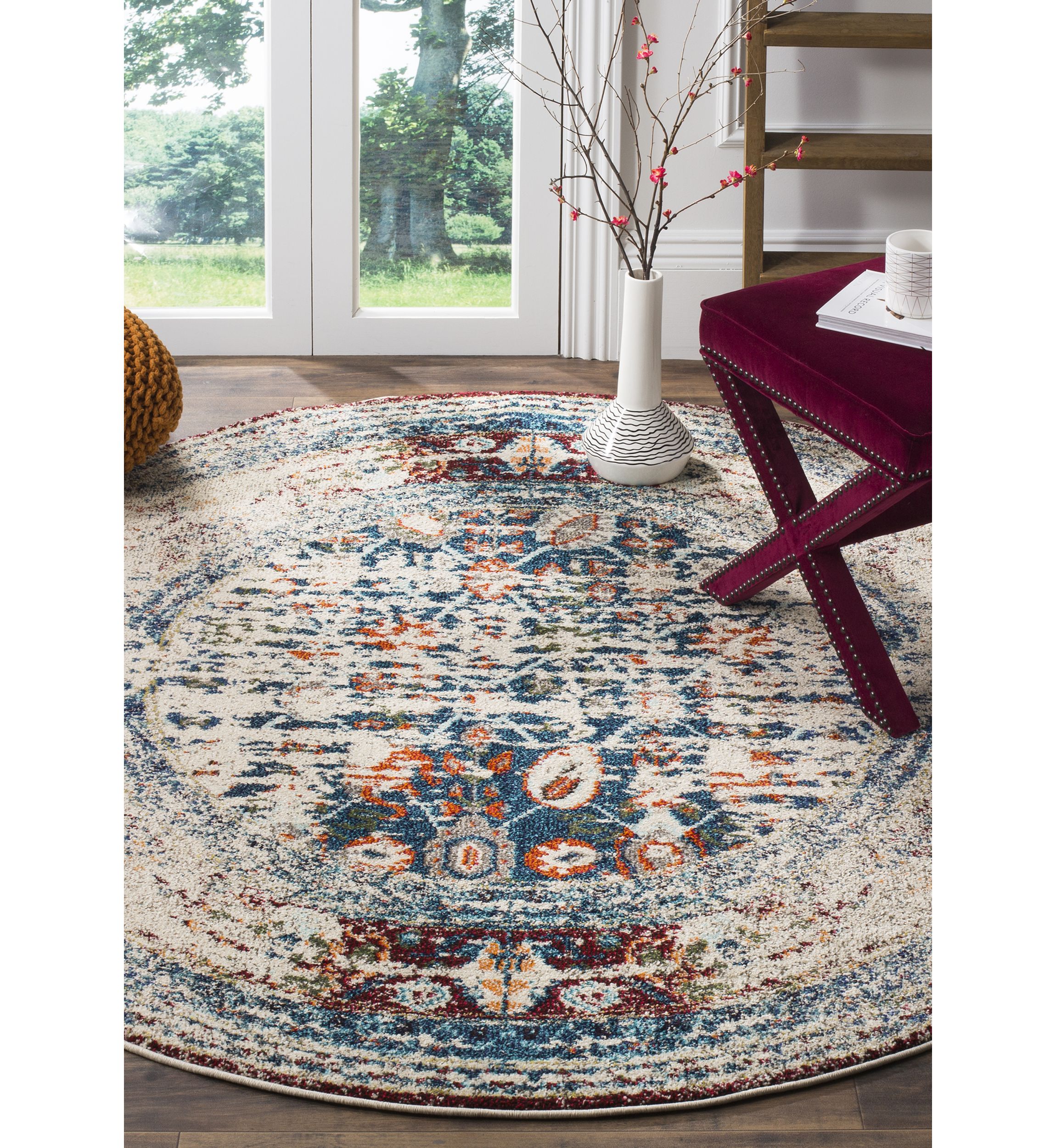 Monaco Modern Abstract Erased Weave Area Rug Collection