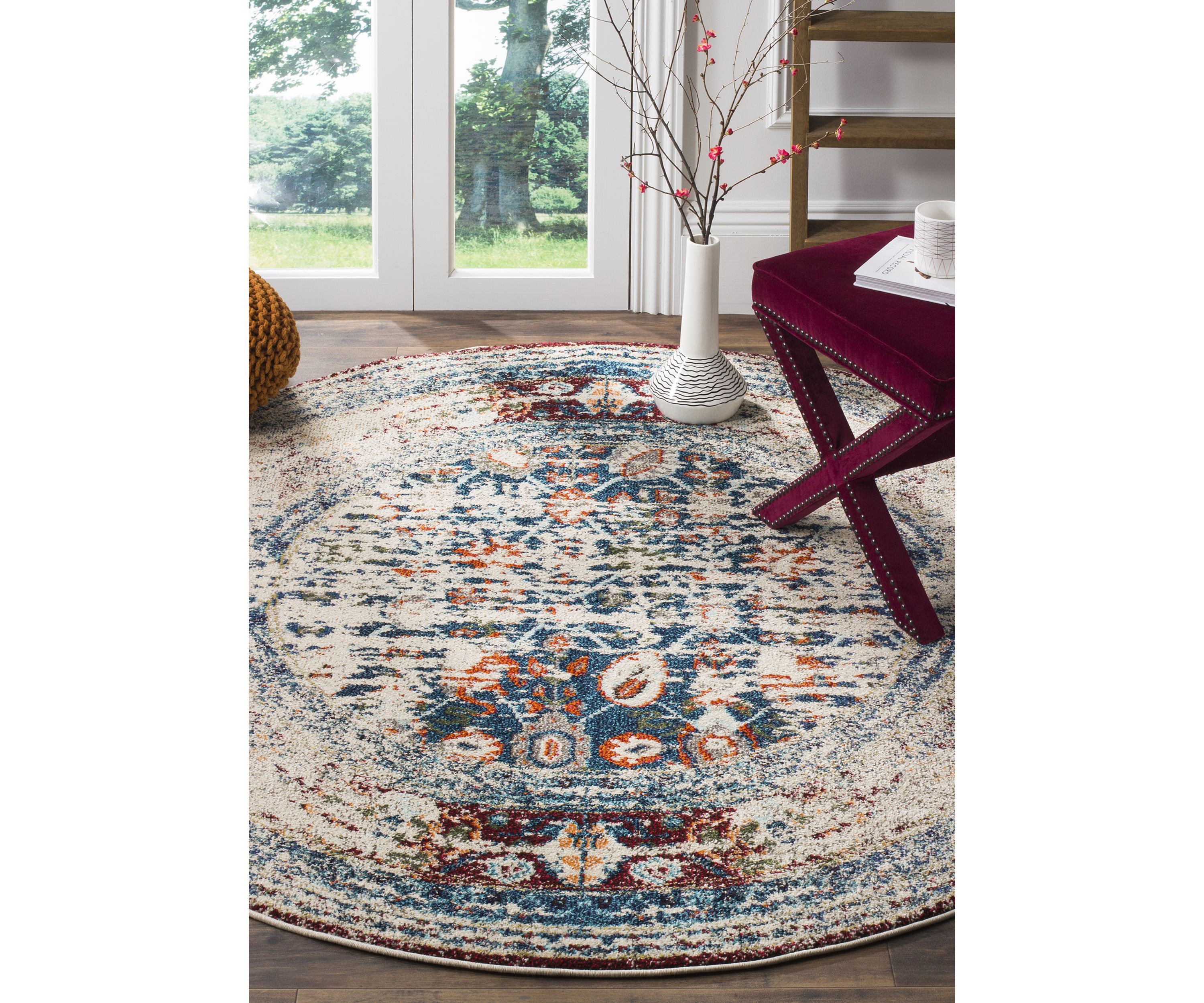 Monaco Modern Abstract Erased Weave Area Rug Collection