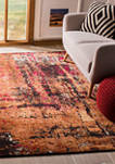 Monaco Abstract Multicolored Distressed Area Rug Collection