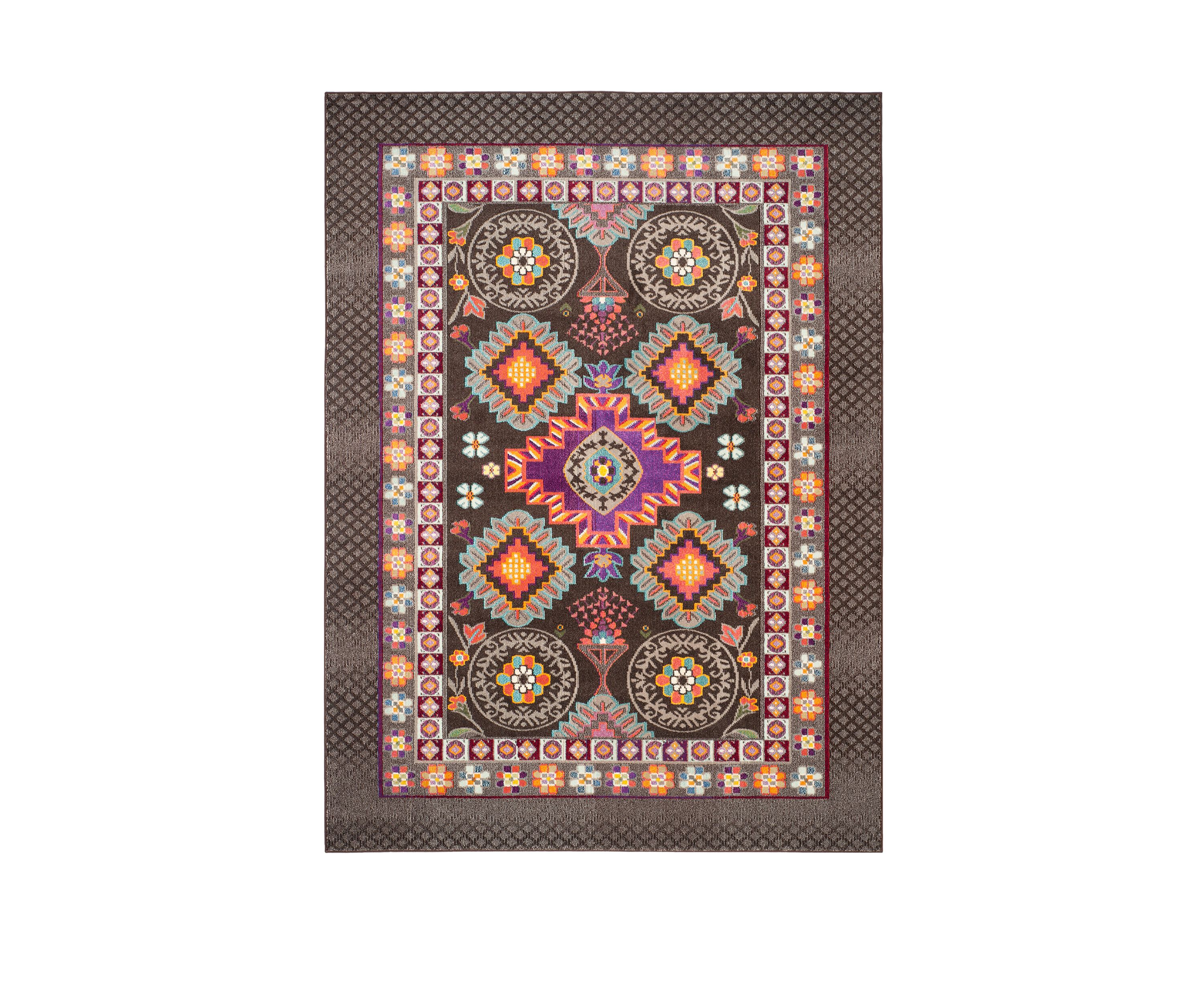 Monaco Contemporary Aztec Area Rug Collection