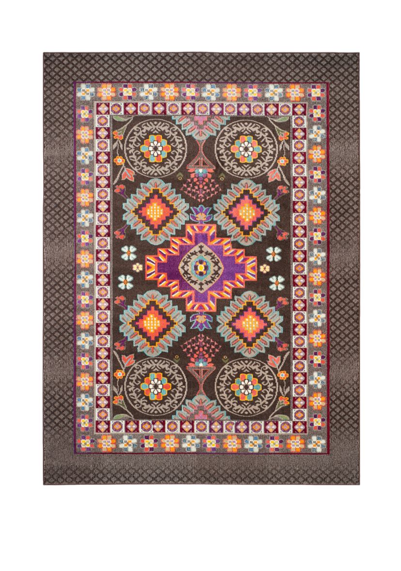 Monaco Contemporary Aztec Area Rug Collection