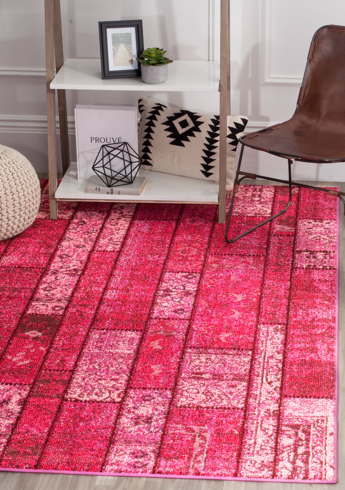 Monaco Synthetic Power Loomed Geometric Area Rug Collection