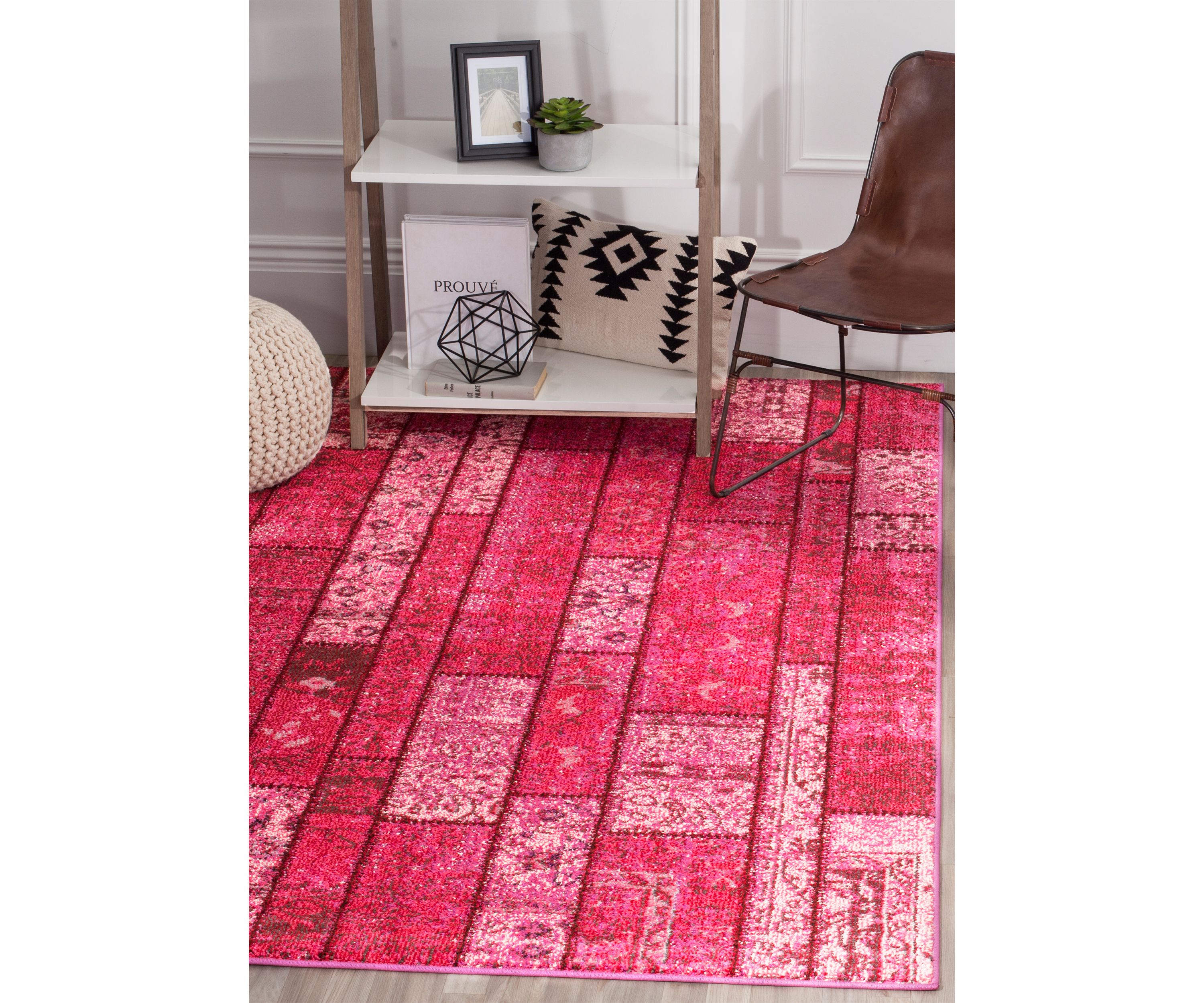 Monaco Synthetic Power Loomed Geometric Area Rug Collection