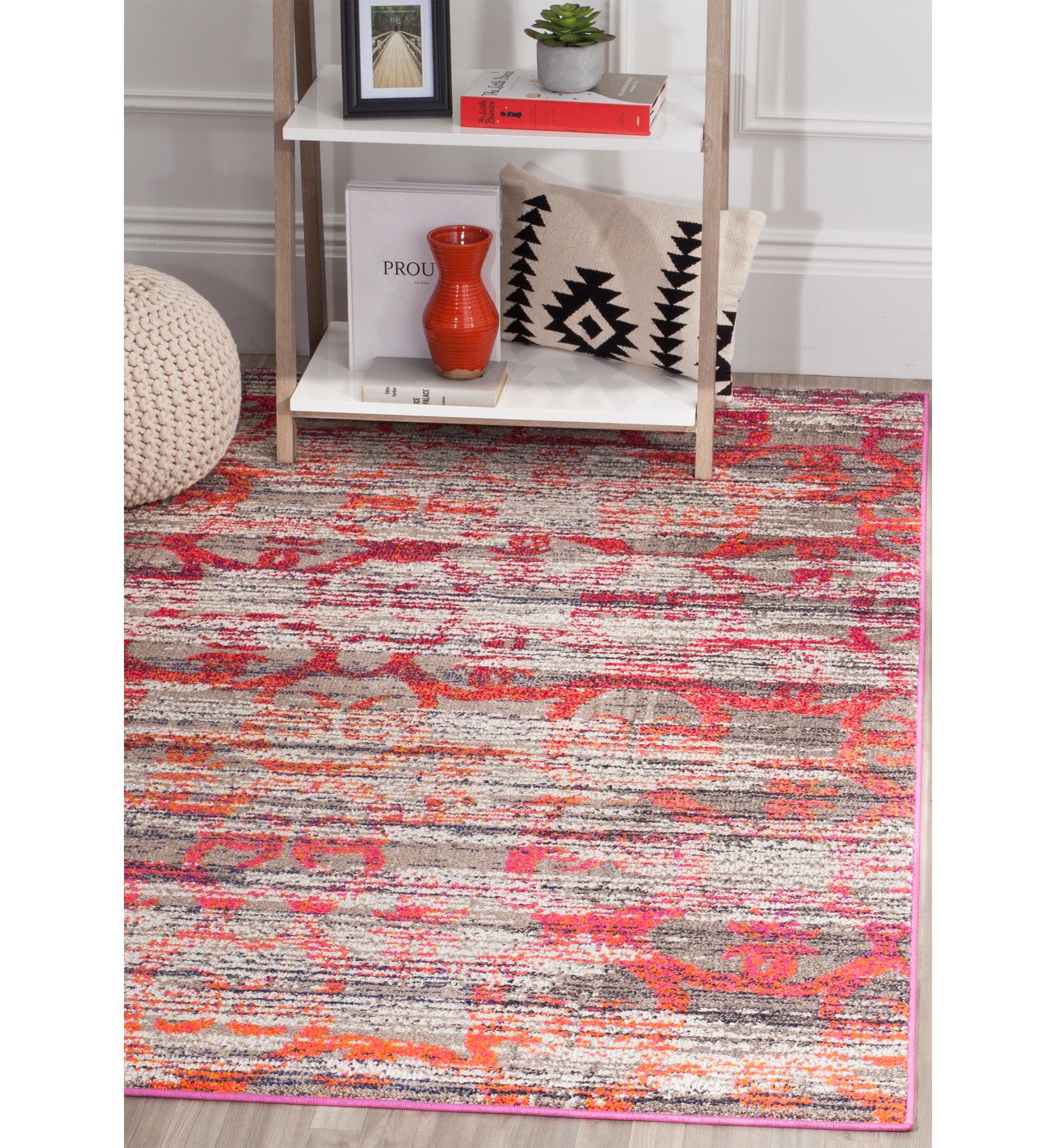 Monaco Vintage Distressed Area Rug Collection