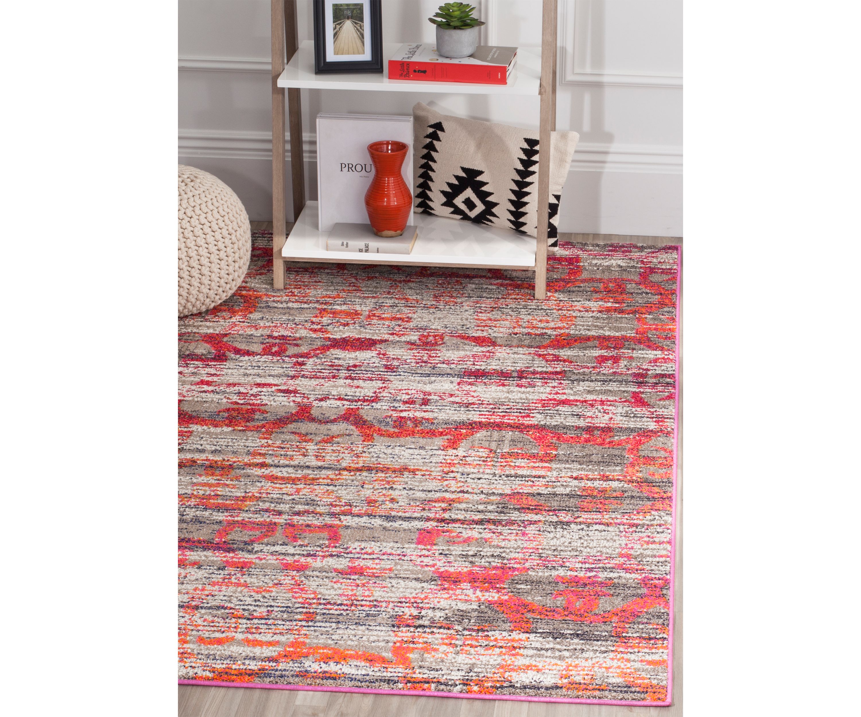Monaco Vintage Distressed Area Rug Collection