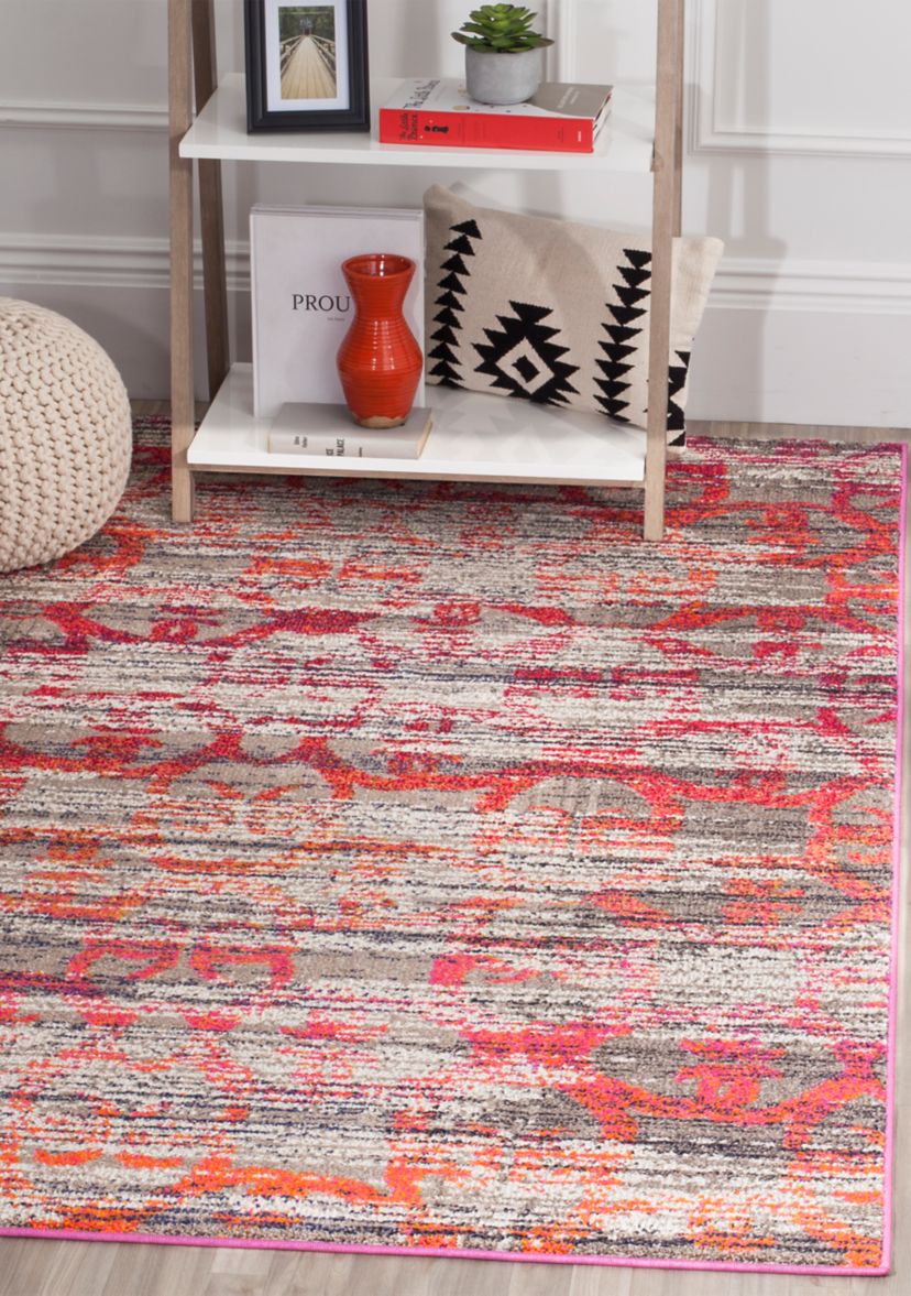 Monaco Vintage Distressed Area Rug Collection