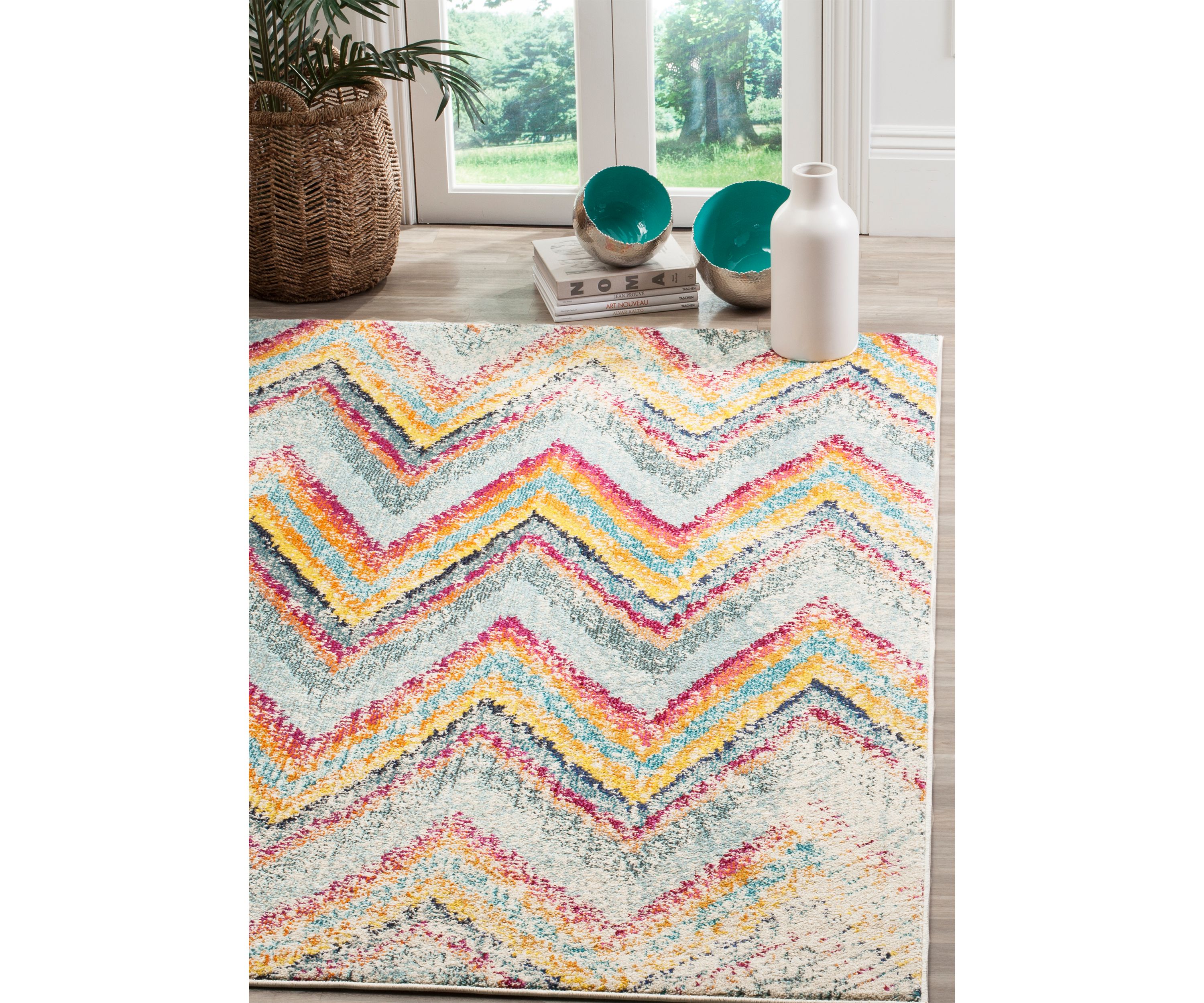 Monaco Edwyna Geometric Tessellation Area Rug Collection