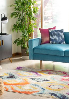 Safavieh Monaco Modern Watercolored Area Rug Collection, 7 x 7 Square