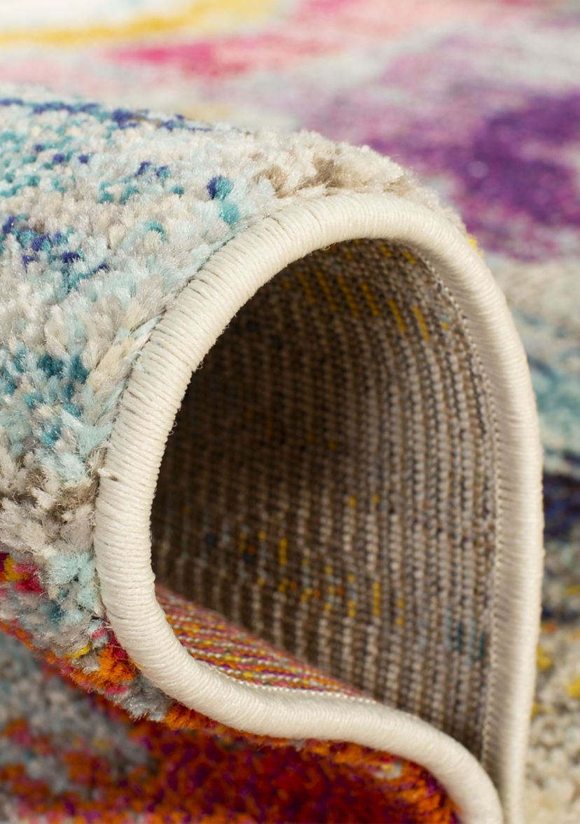 Monaco Modern Watercolored  Area Rug Collection