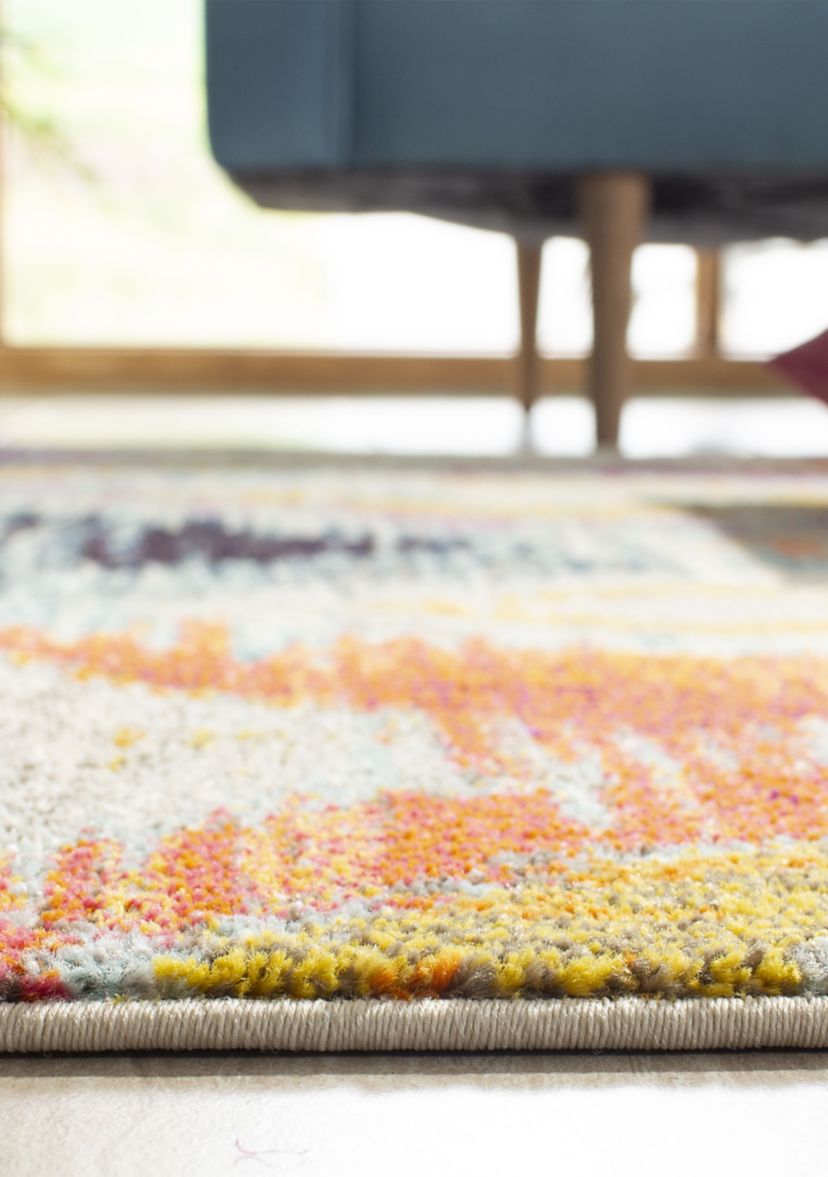 Monaco Modern Watercolored  Area Rug Collection