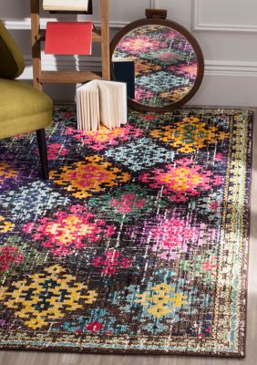 Safavieh Monaco Bohemian Diamond Area Rug Collection, 2 x 8 Runner