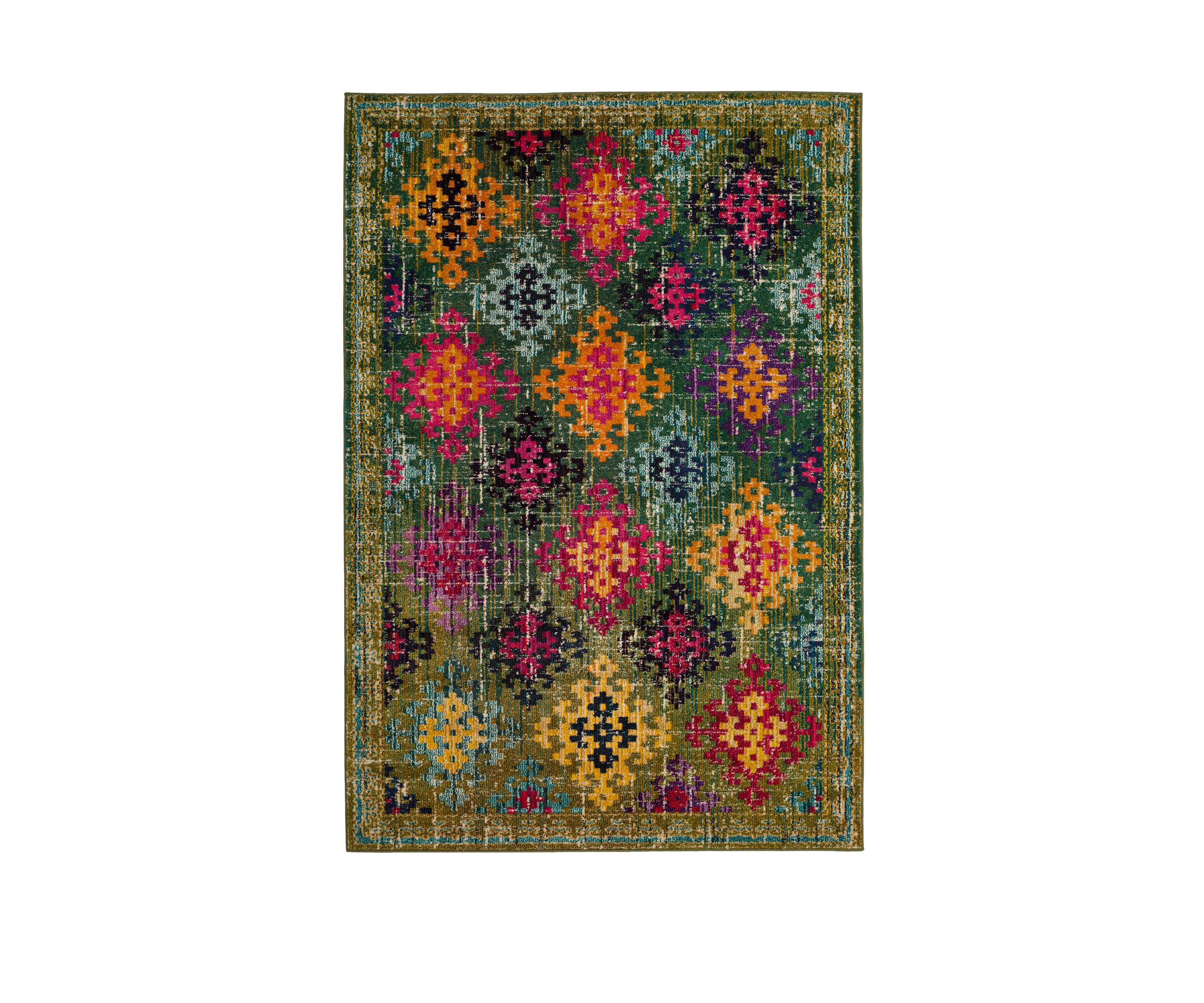 Monaco Bohemian Diamond Area Rug Collection