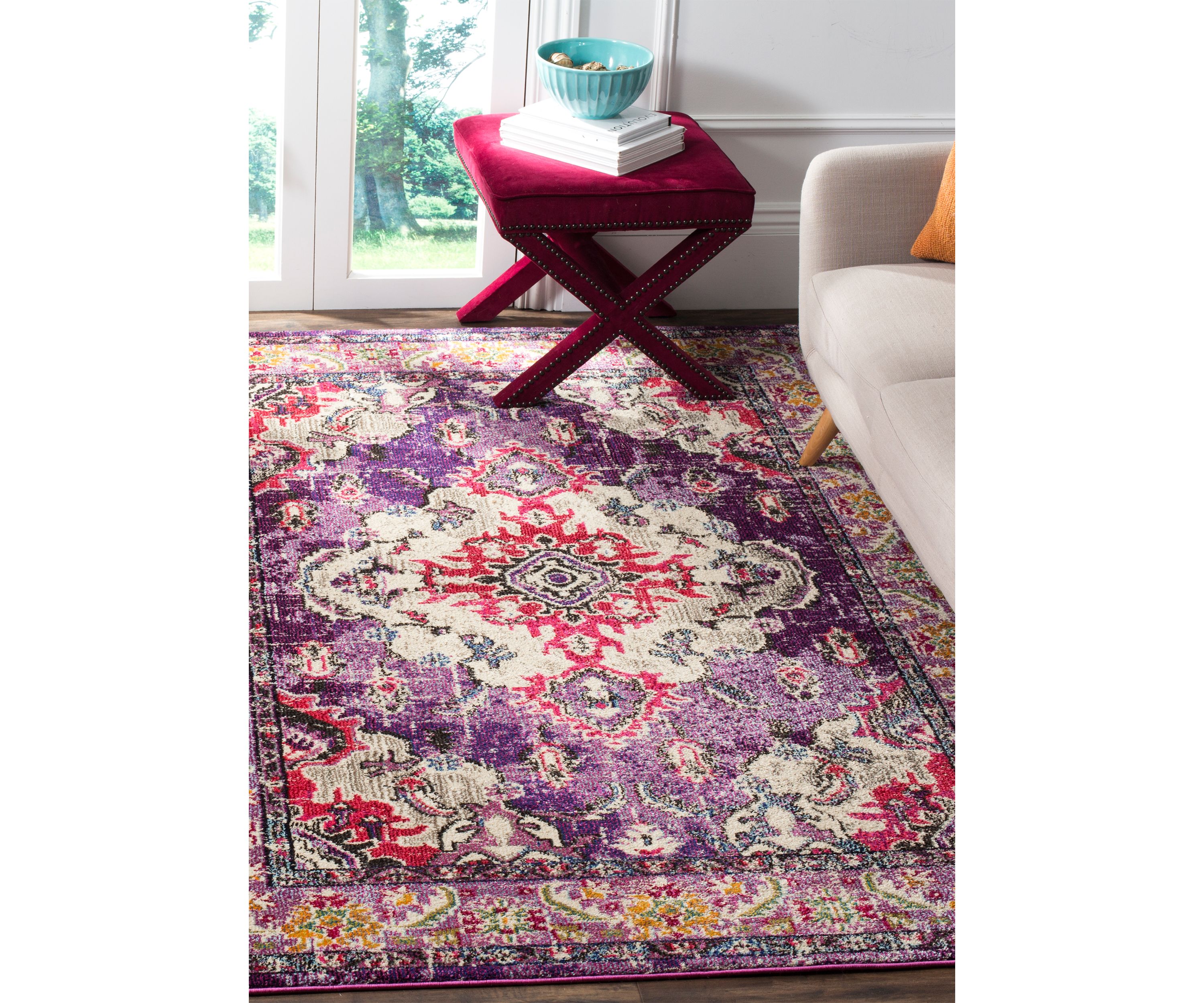 Monaco Vintage Bohemian Area Rug Collection