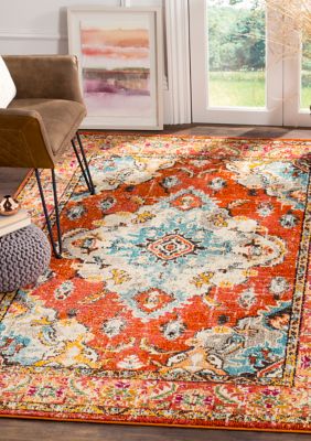 Safavieh Monaco Vintage Bohemian Area Rug Collection, Blue, Runner