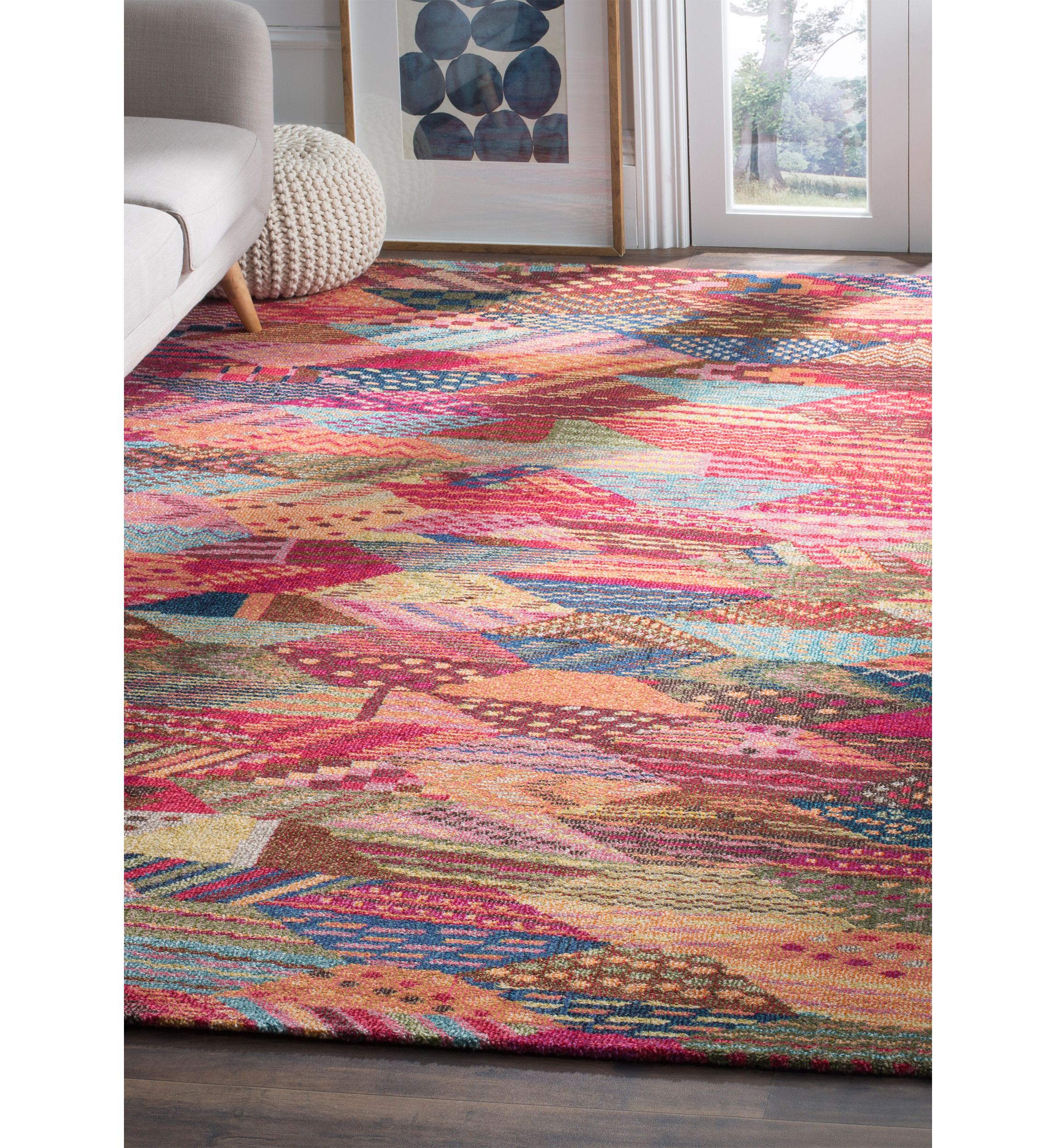 Monaco Boho Geometric Area Rug Collection