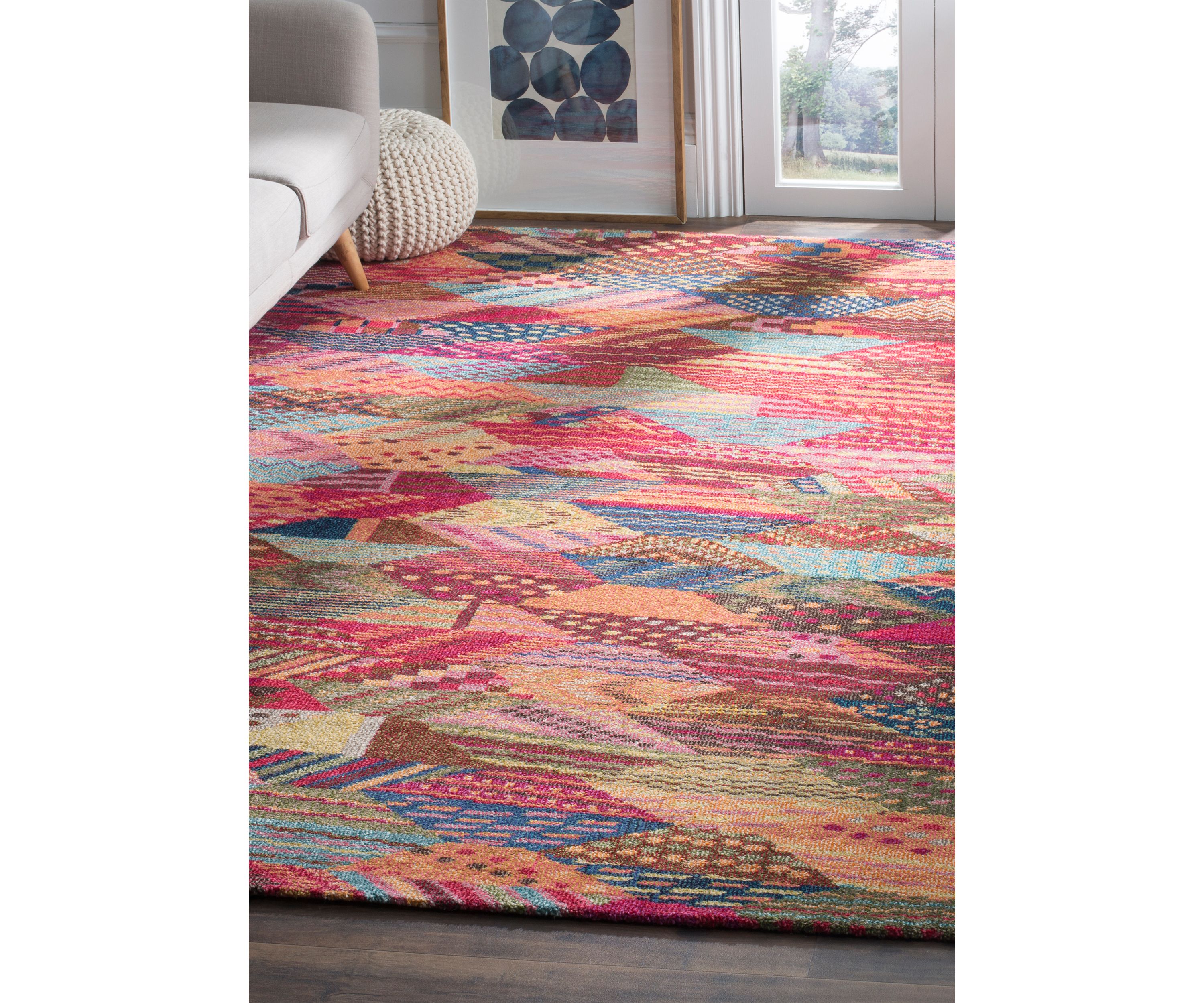 Monaco Boho Geometric Area Rug Collection