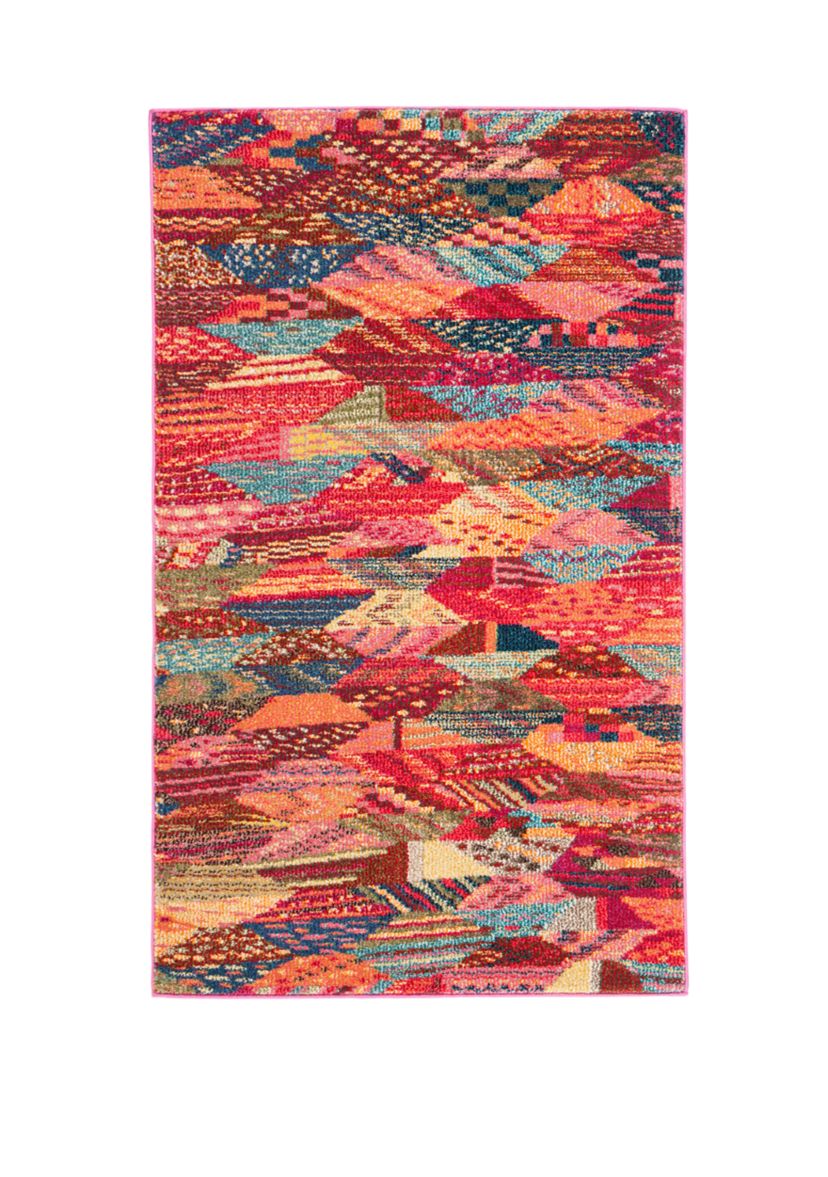 Monaco Boho Geometric Area Rug Collection