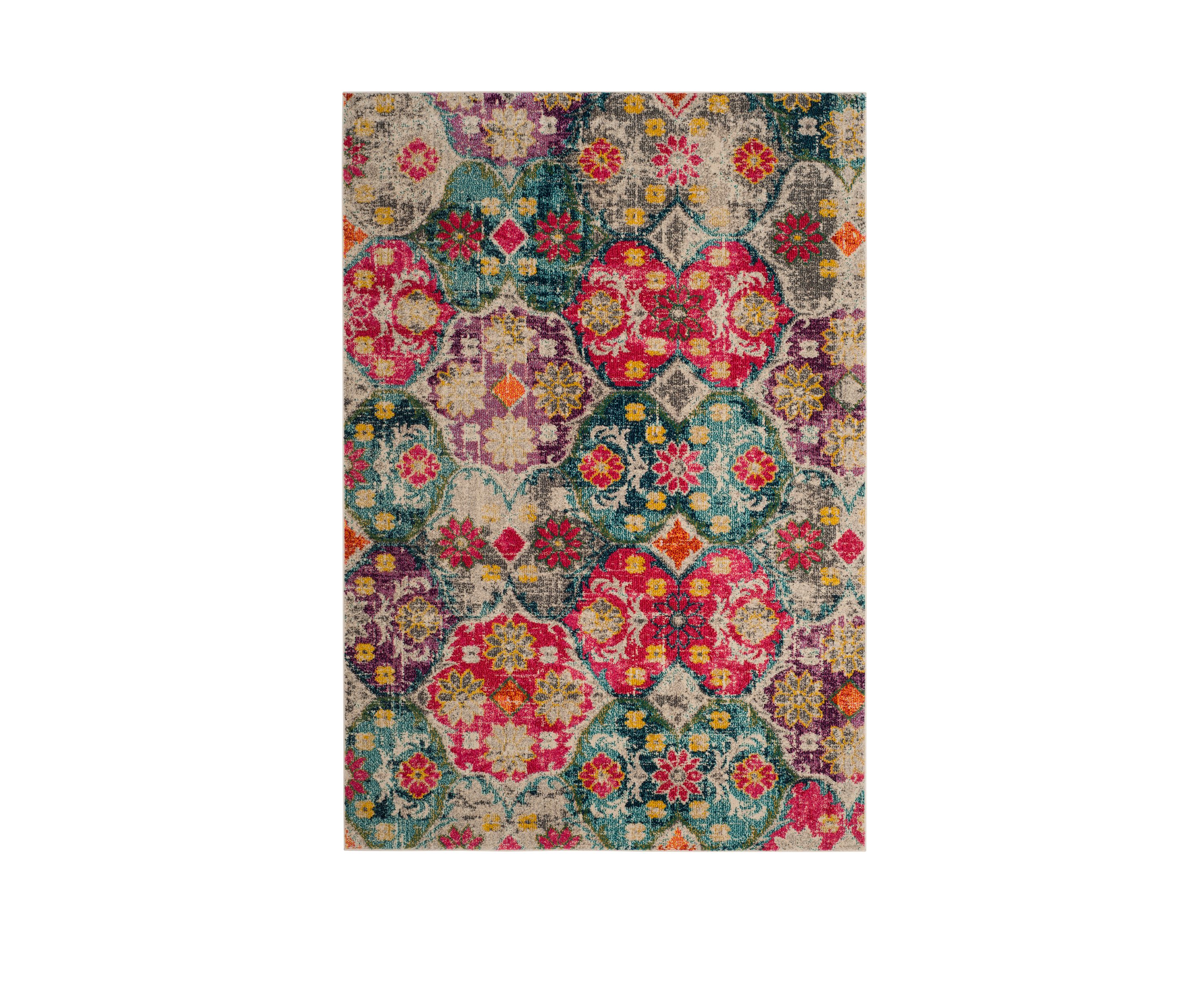 Monaco Distressed Boho Area Rug Collection