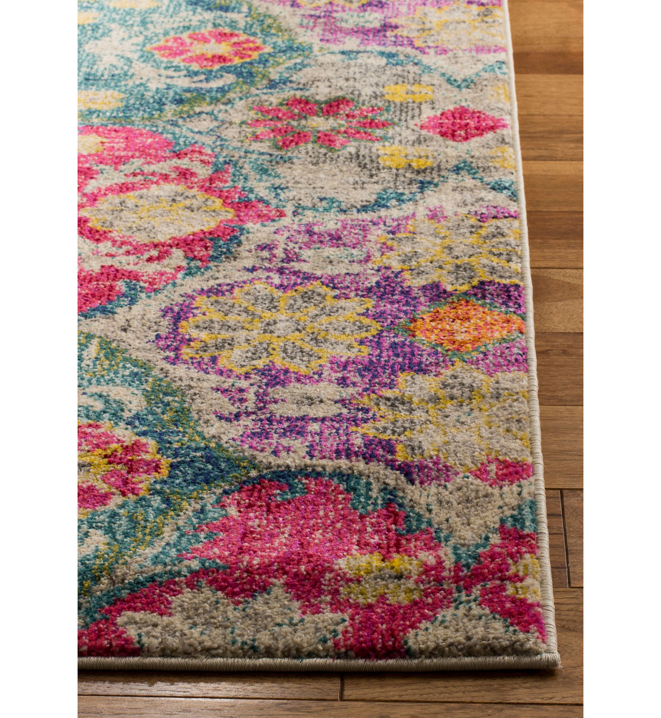 Monaco Distressed Boho Area Rug Collection