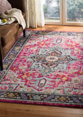 Safavieh Monaco Vladlena Distressed Boho Area Rug Collection, 8 x 10 Rectangle