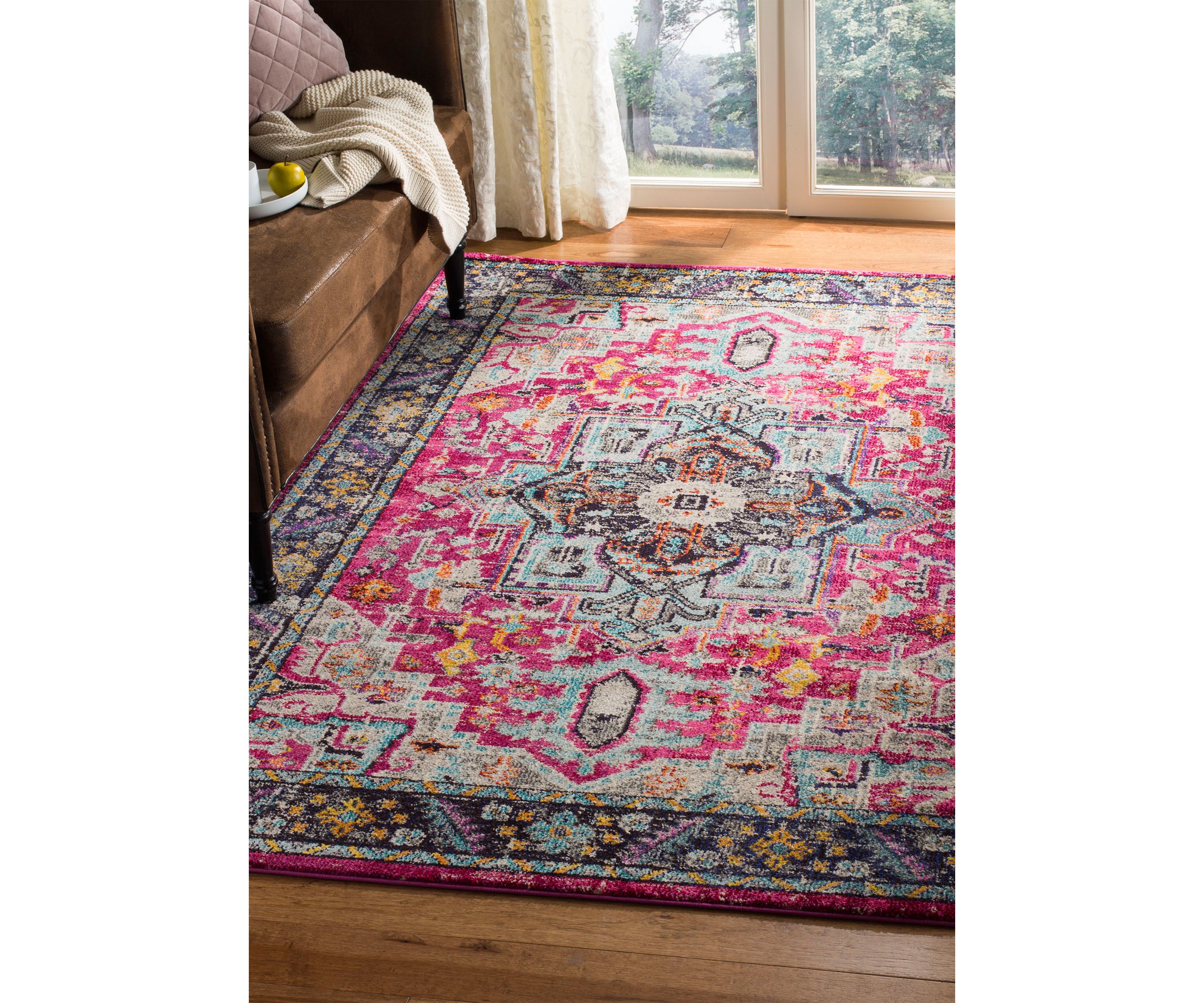 Monaco Vladlena Distressed Boho Area Rug Collection
