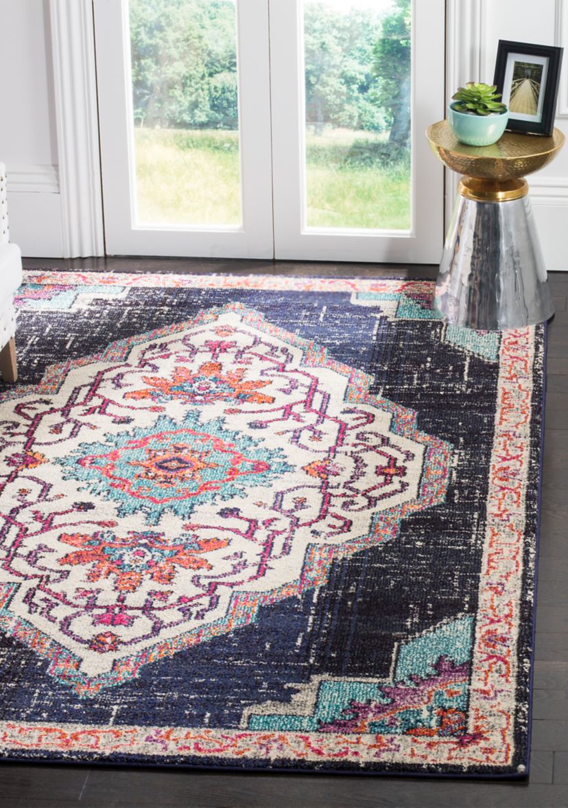 Monaco Celeste Boho Area Rug Collection