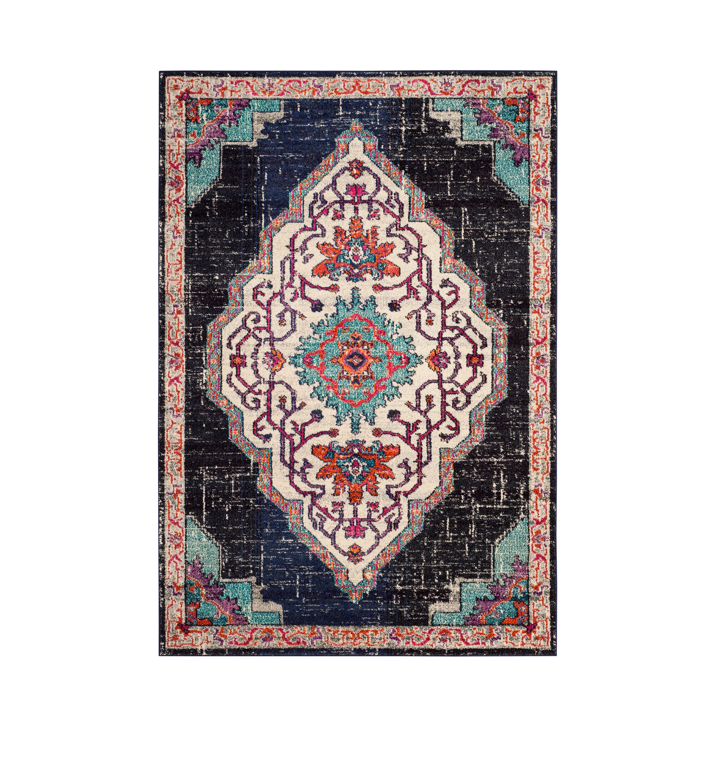 Monaco Celeste Boho Area Rug Collection