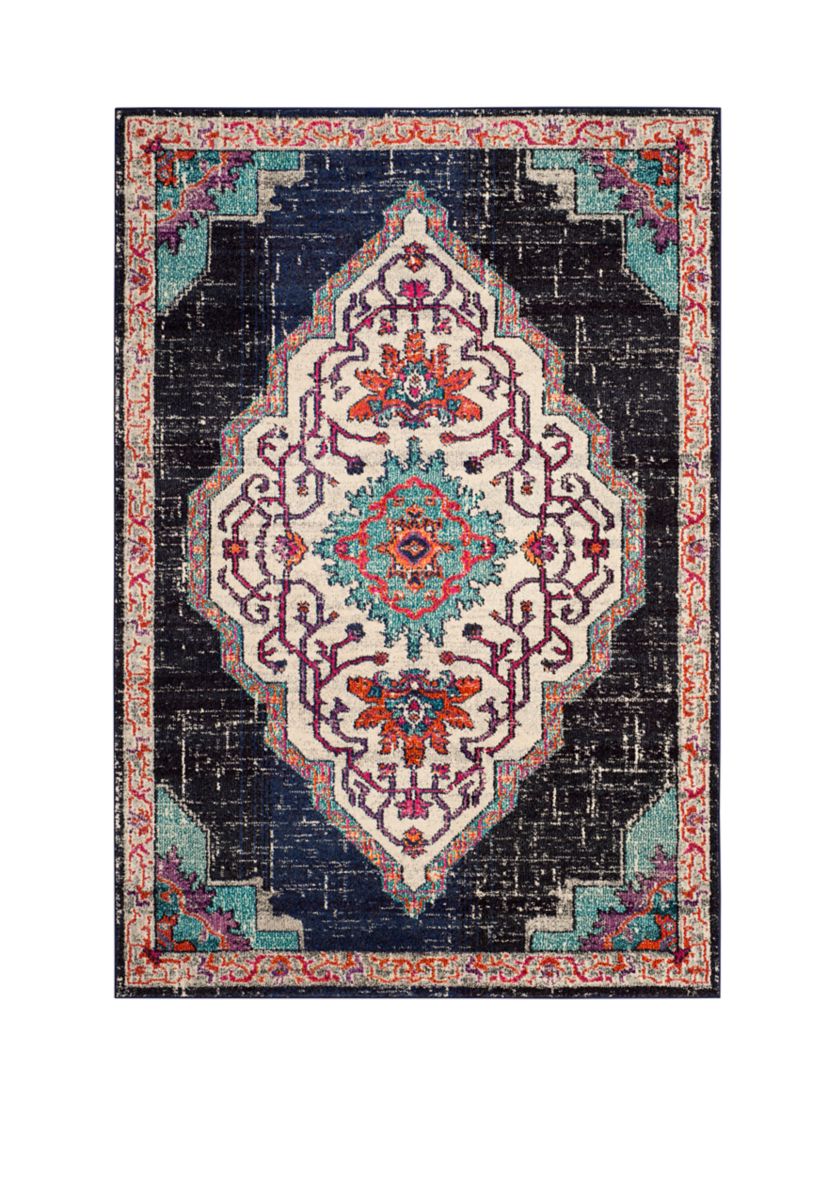 Monaco Celeste Boho Area Rug Collection