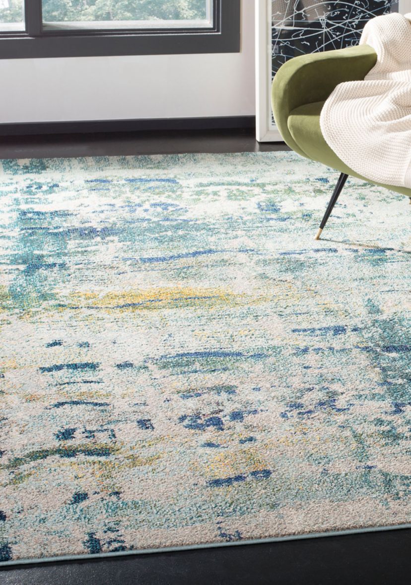 Monaco Splatter Paint Area Rug Collection