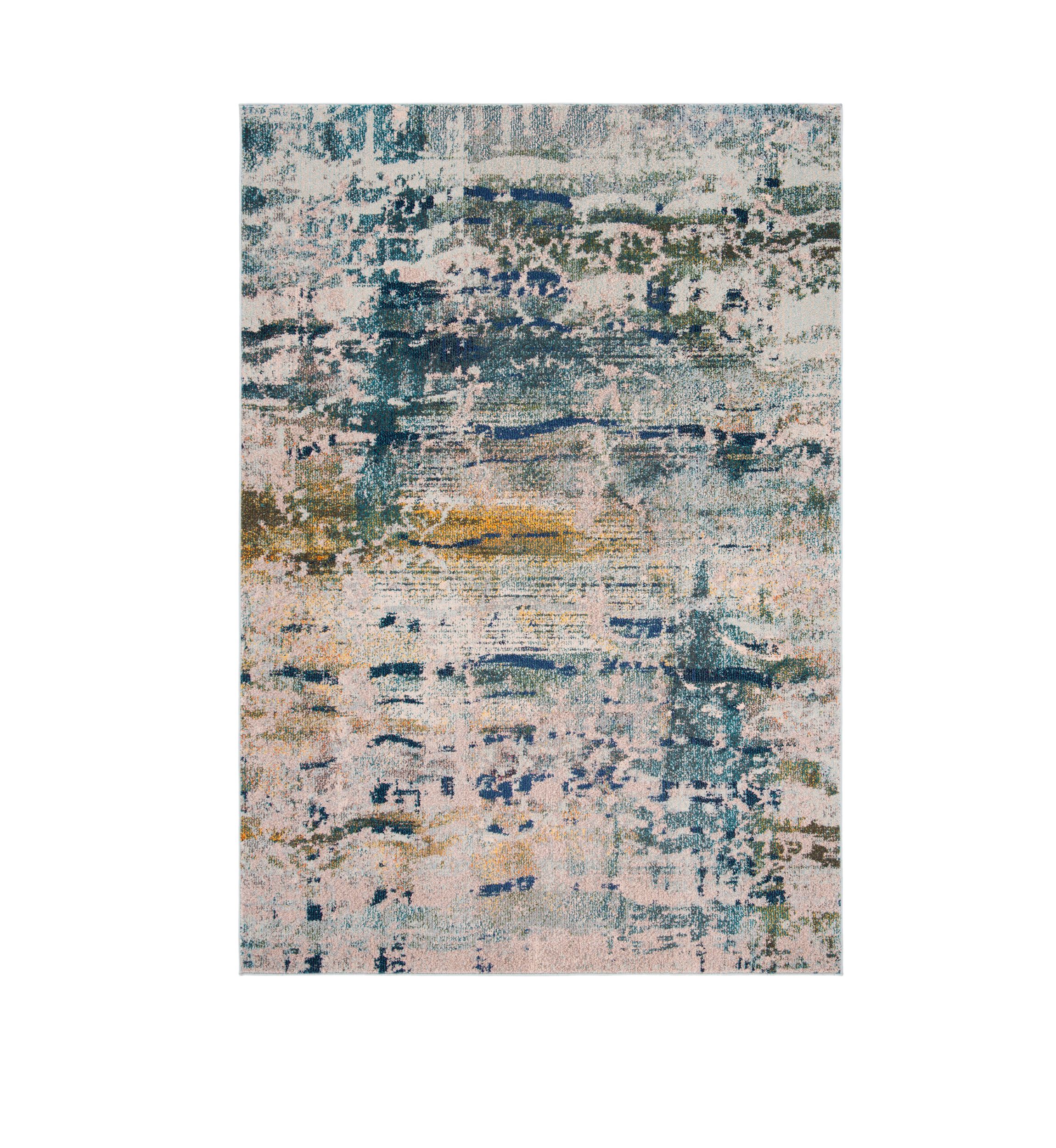 Monaco Splatter Paint Area Rug Collection