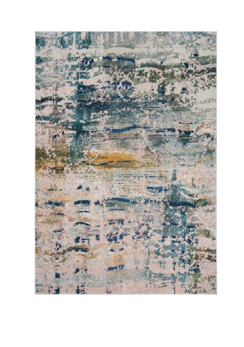 Monaco Splatter Paint Area Rug Collection