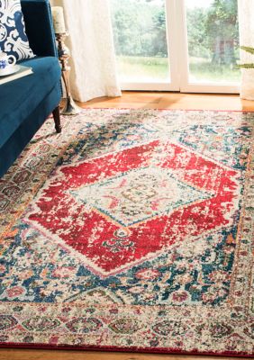Safavieh Monaco Overdyed Geometric Area Rug Collection, 5 x 8 Rectangle