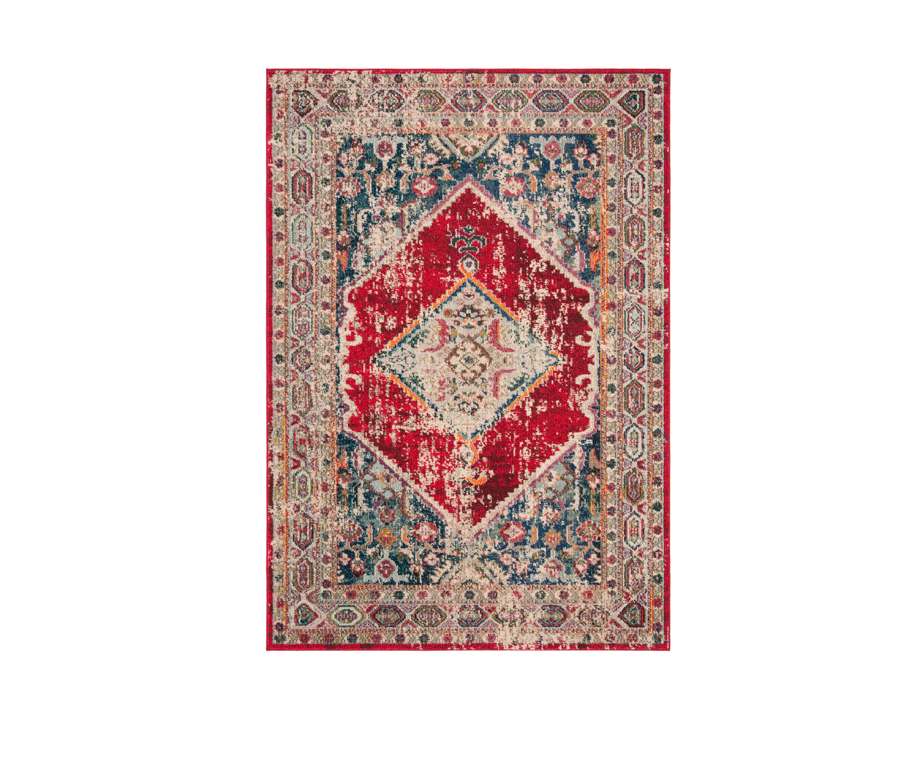 Monaco Overdyed Geometric Area Rug Collection