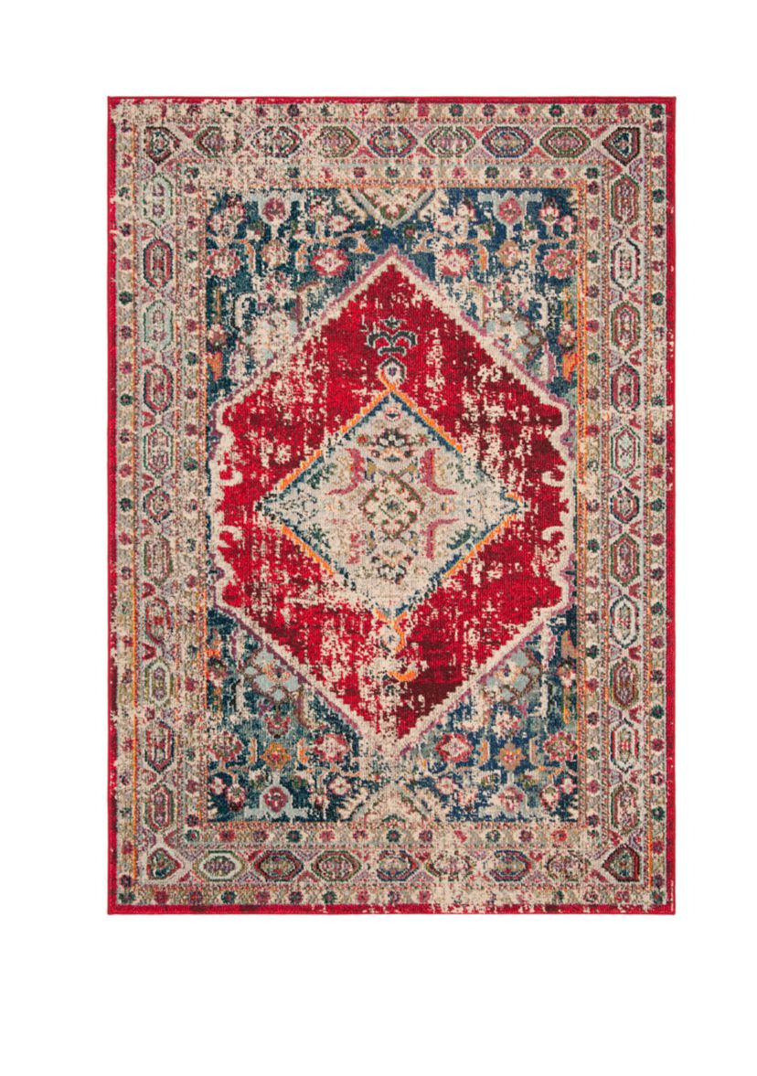 Monaco Overdyed Geometric Area Rug Collection