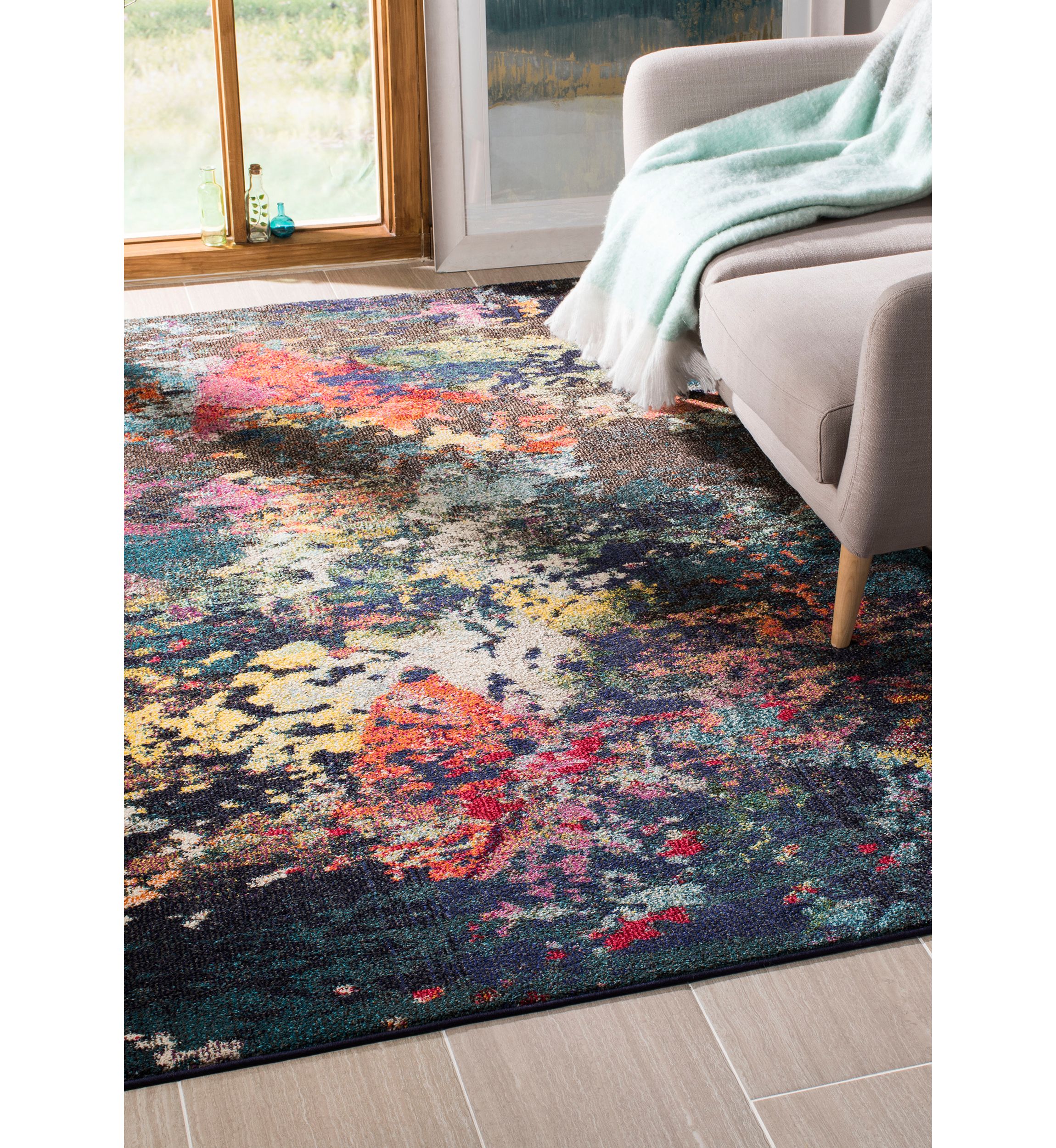 Monaco Elegant Mystery Boho Area Rug Collection
