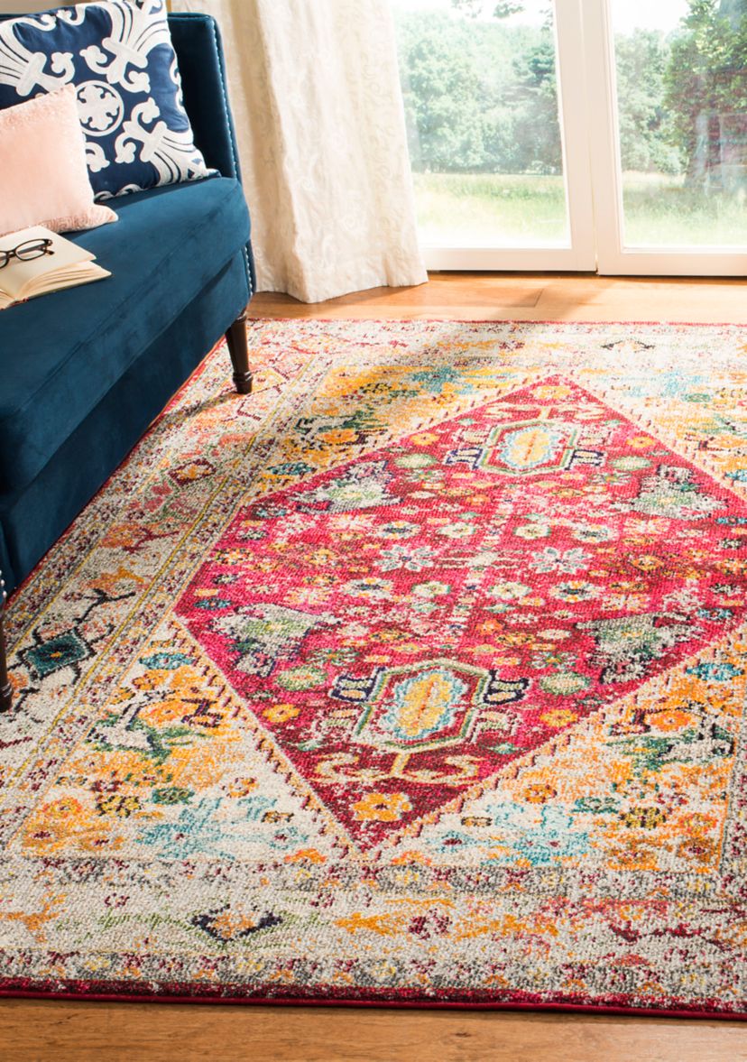 Monaco Geometric Hamadan Area Rug Collection