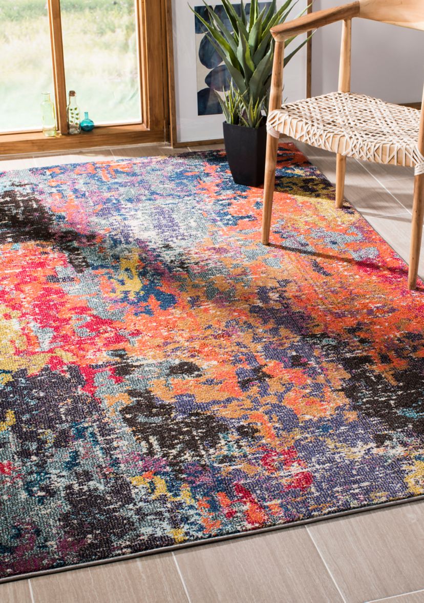 Monaco Hester Abstract Area Rug Collection