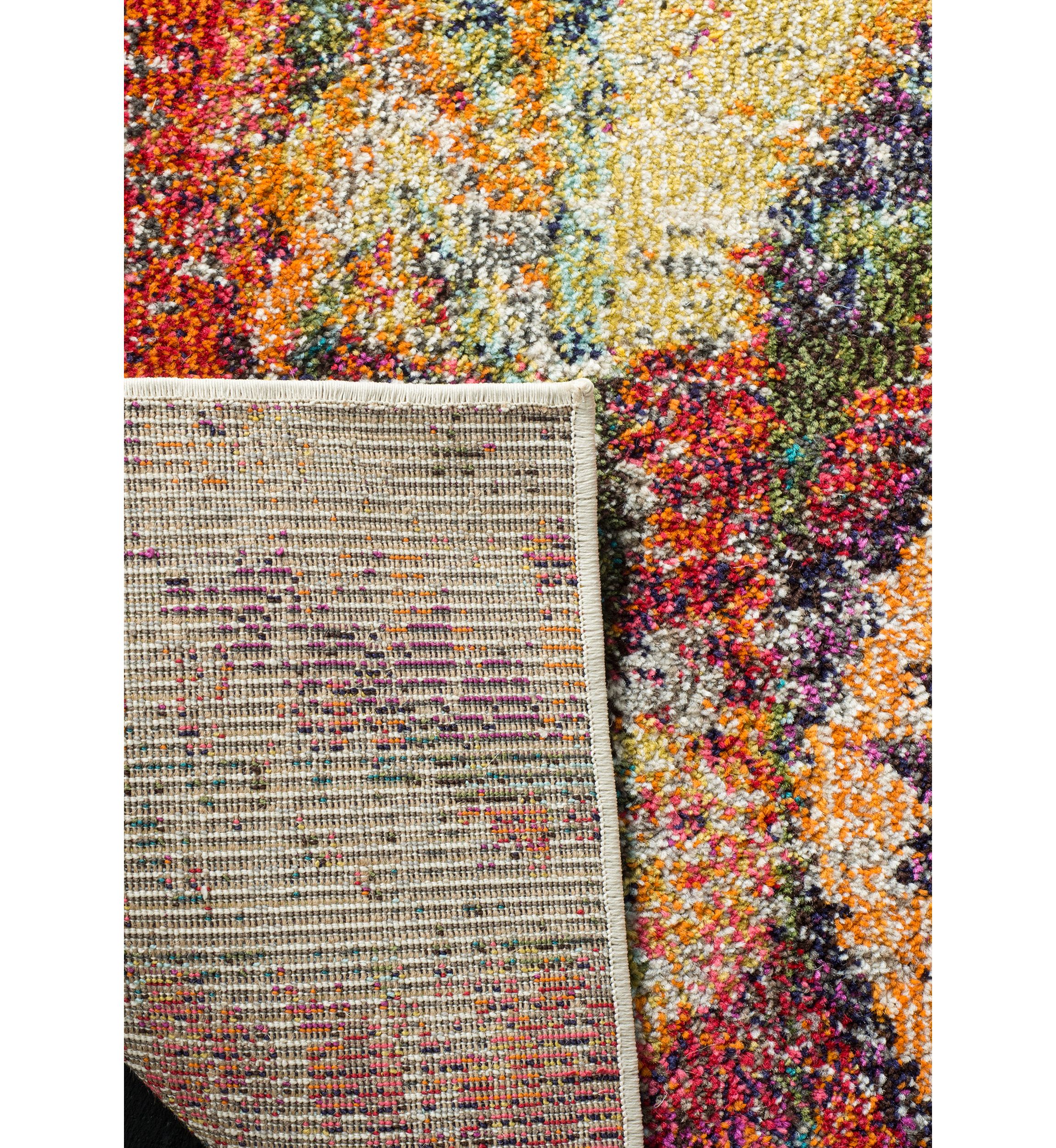 Monaco Moroccan Weave Boho Area Rug Collection