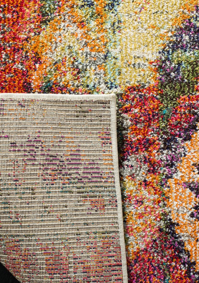 Monaco Moroccan Weave Boho Area Rug Collection