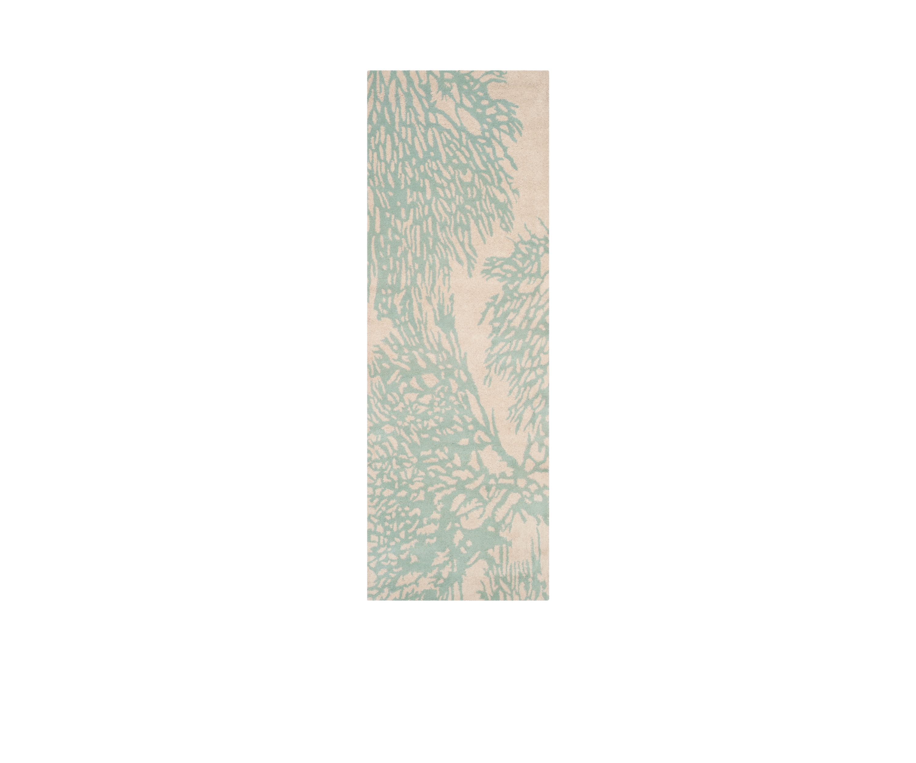 Bella Beige/Blue 2-ft. 6-in. x 4-ft. Area Rug