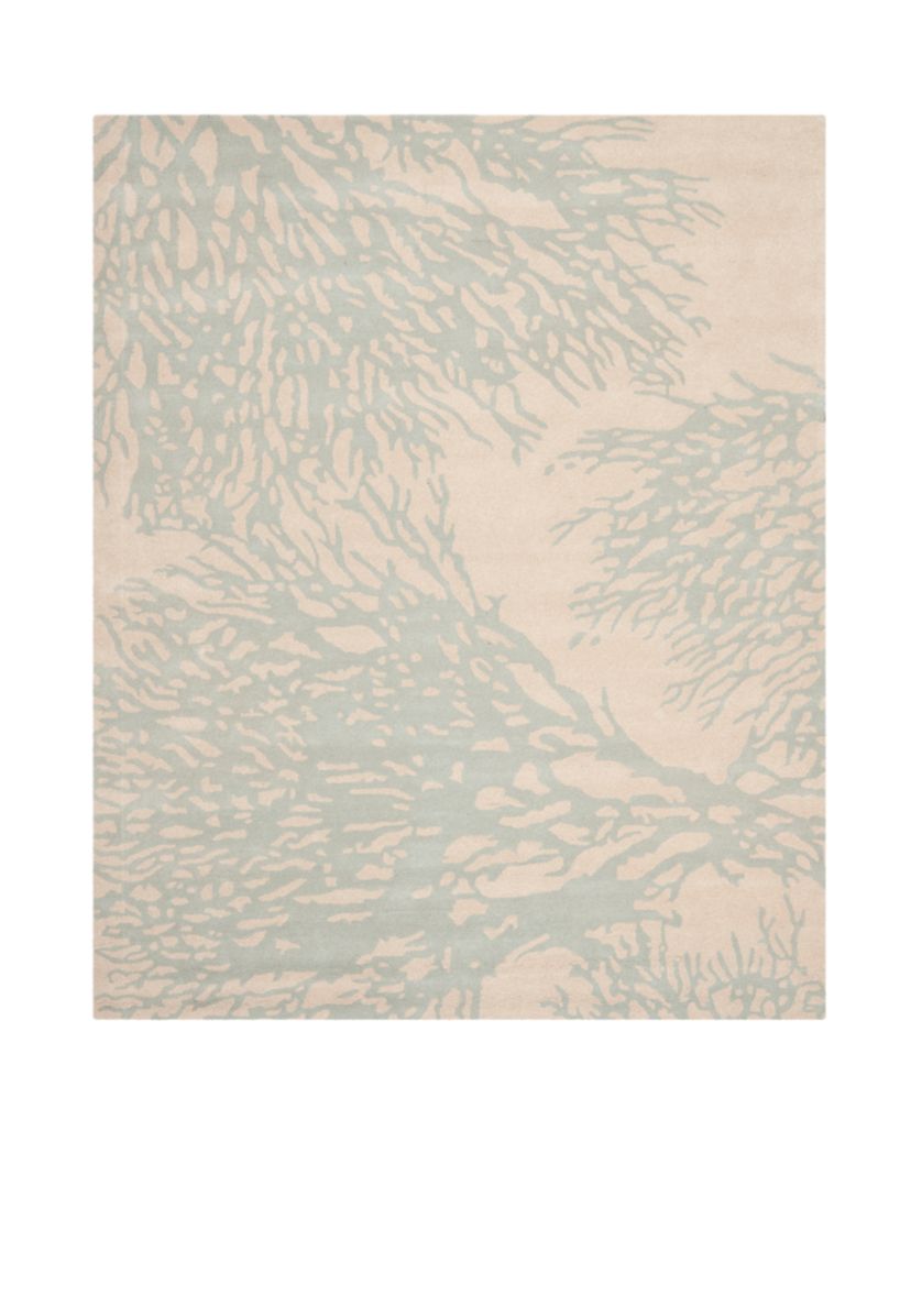 Bella Beige/Blue 8-ft. x 10-ft. Area Rug