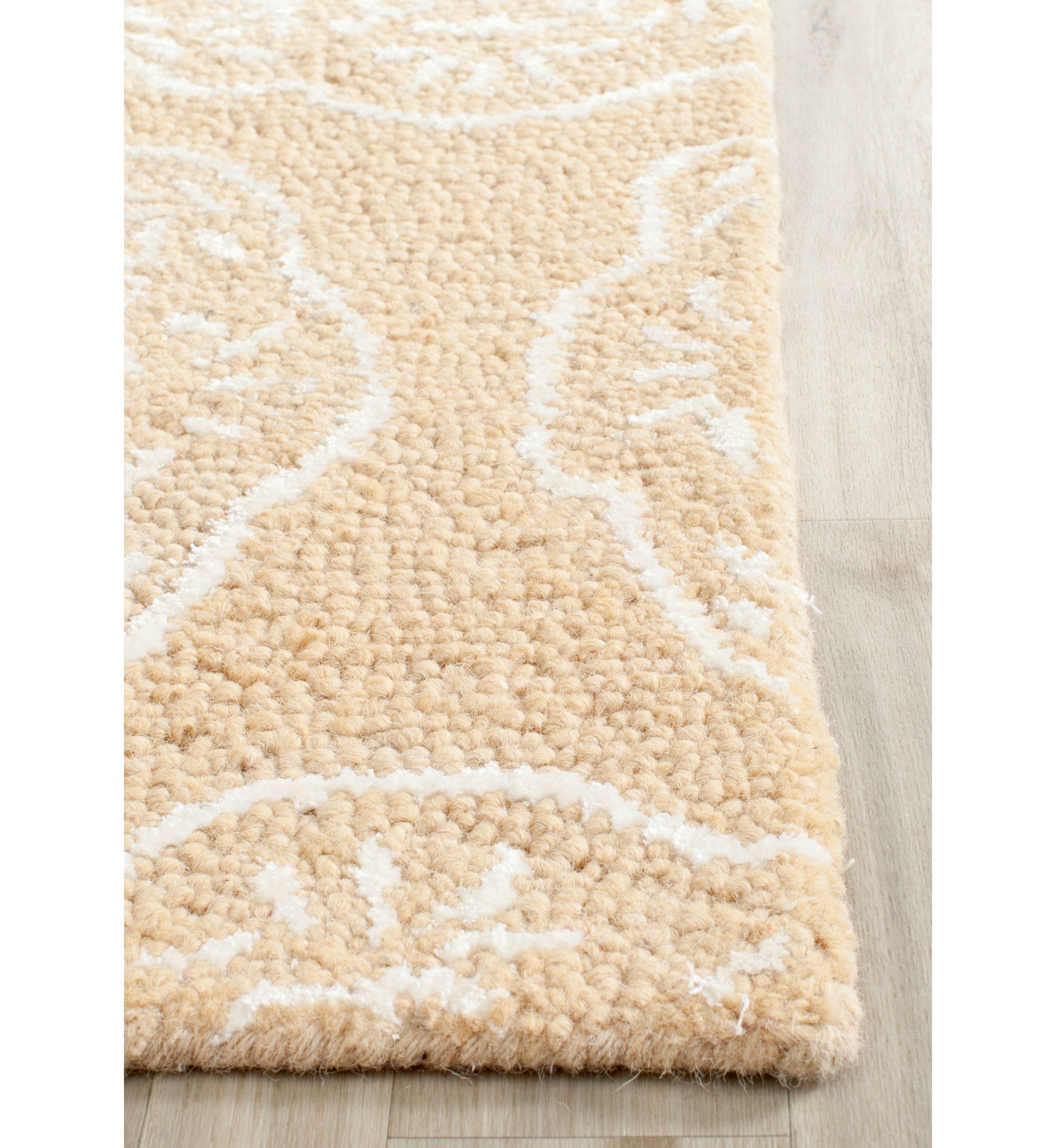 Bella Beige/White Area Rug 3-ft. x 5-ft.