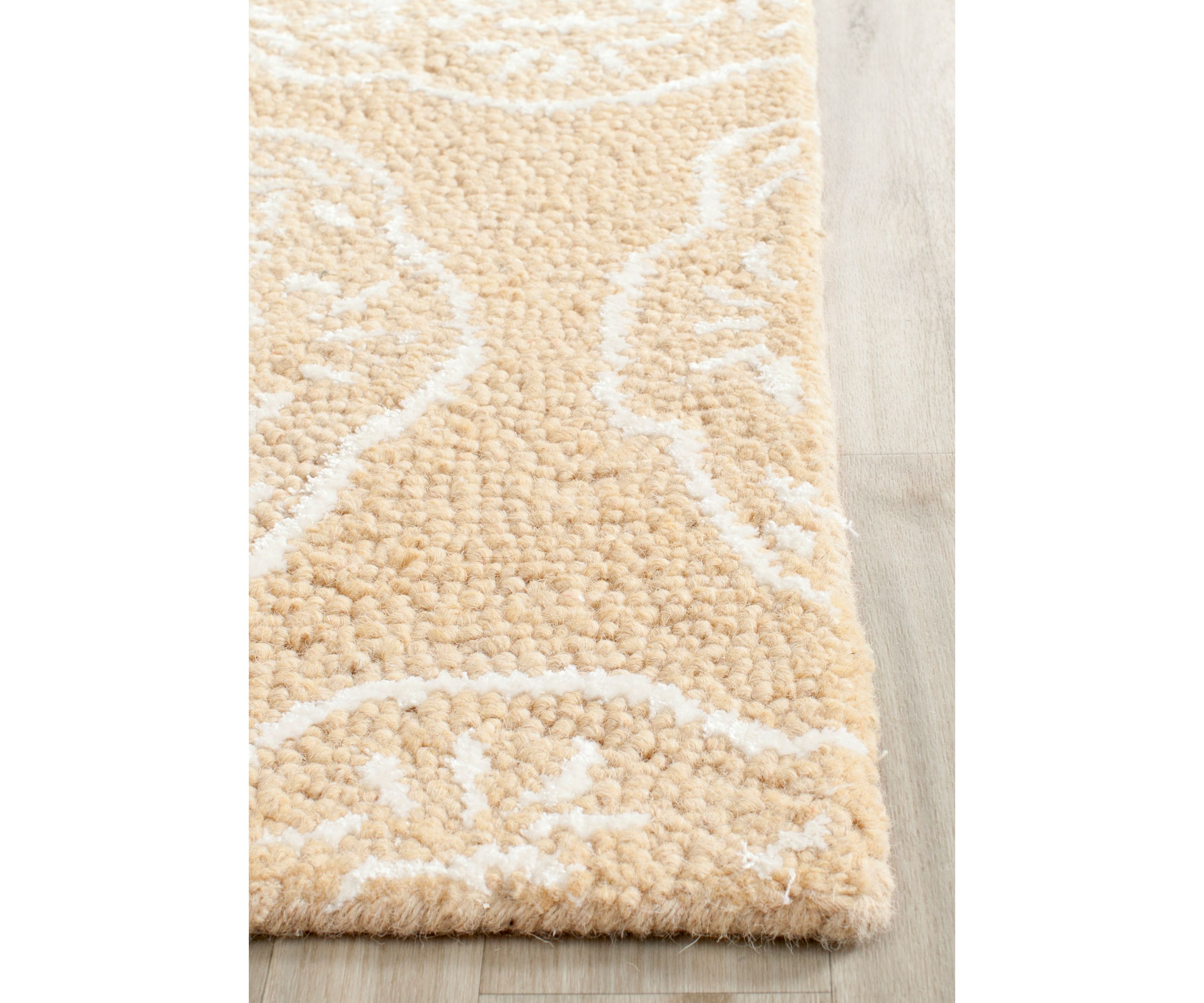 Bella Beige/White Area Rug 3-ft. x 5-ft.
